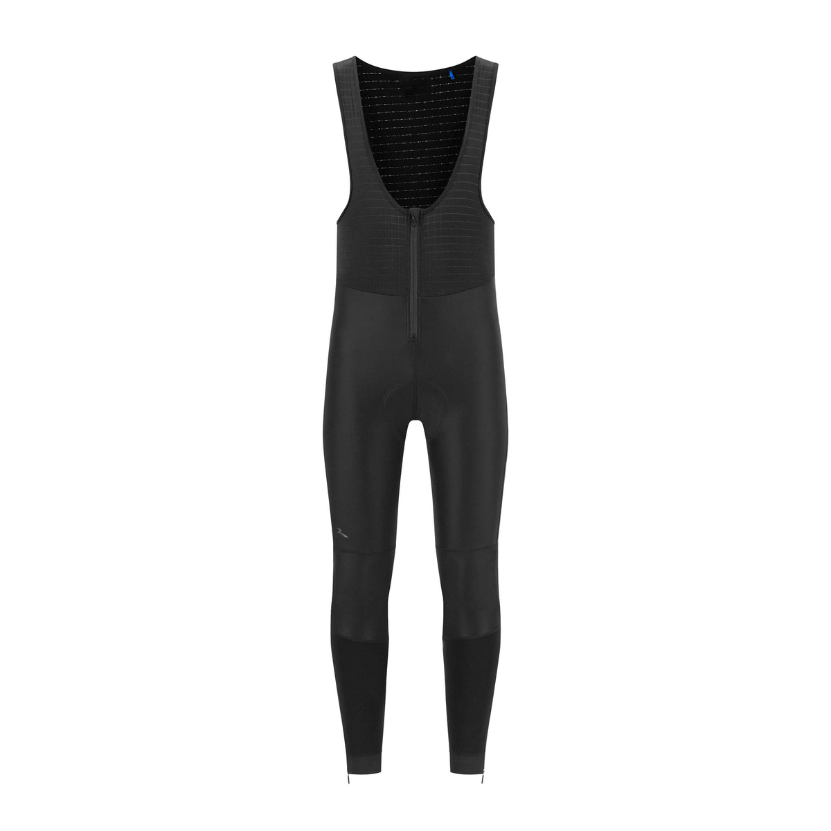Rogelli Deep Winter lange fietsbroek heren zwart voorkant.