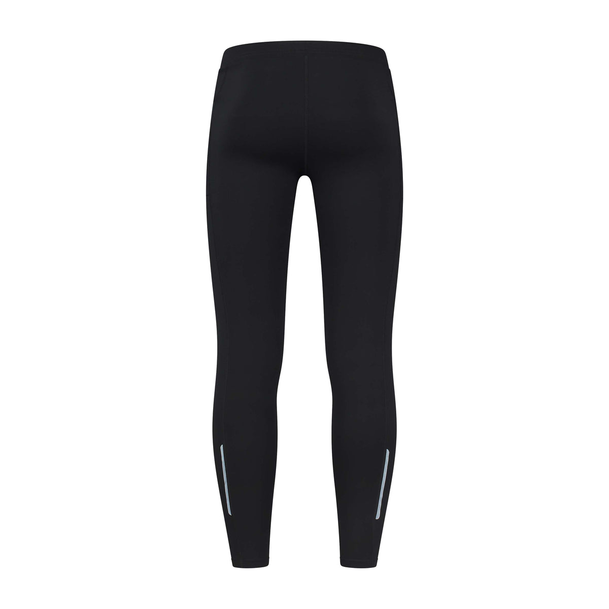 Rogelli Essential lange hardloopbroek heren zwart achterkant.