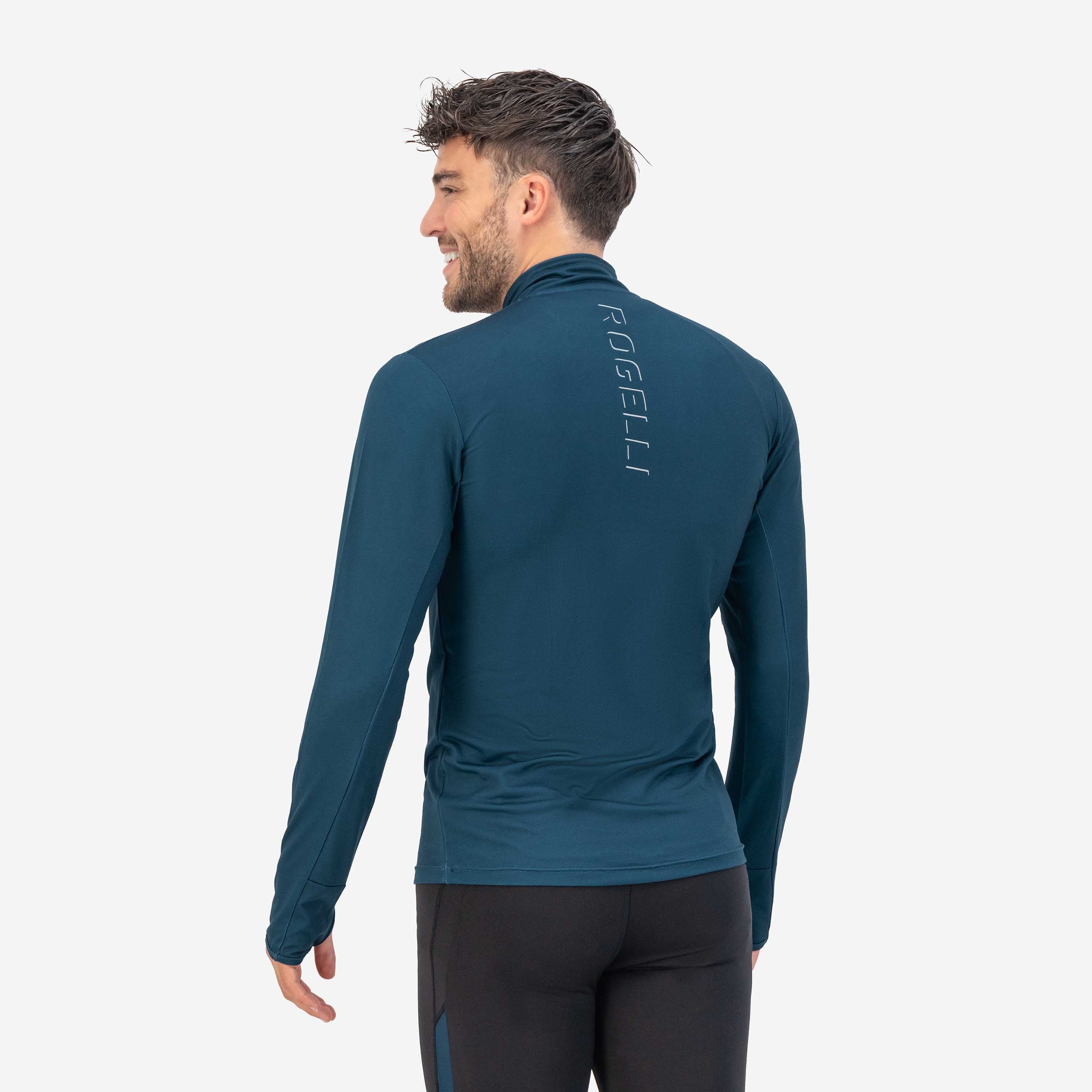 Core Running top long sleeve 1/2 zip Men - Dark blue