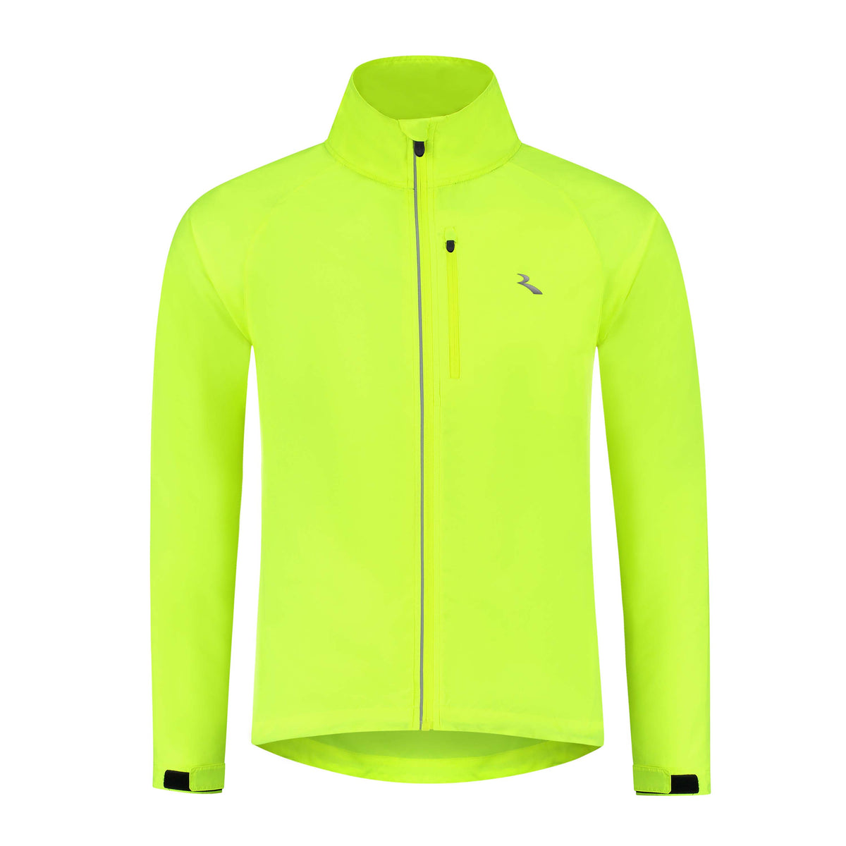 Rogelli Core hardloopjack heren fluor voorkant.