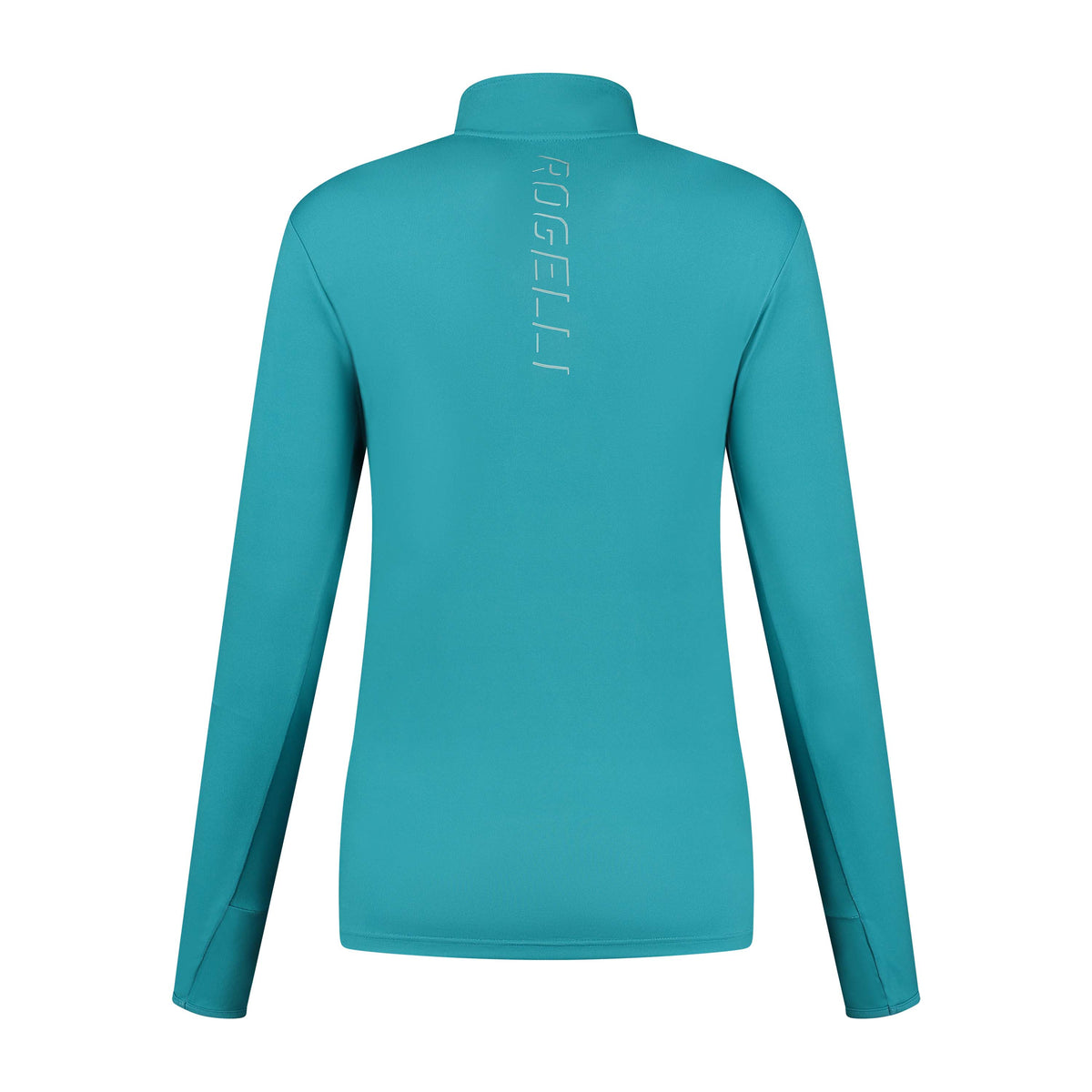 Rogelli Core Haut de running Manches longues Femme dos bleu.