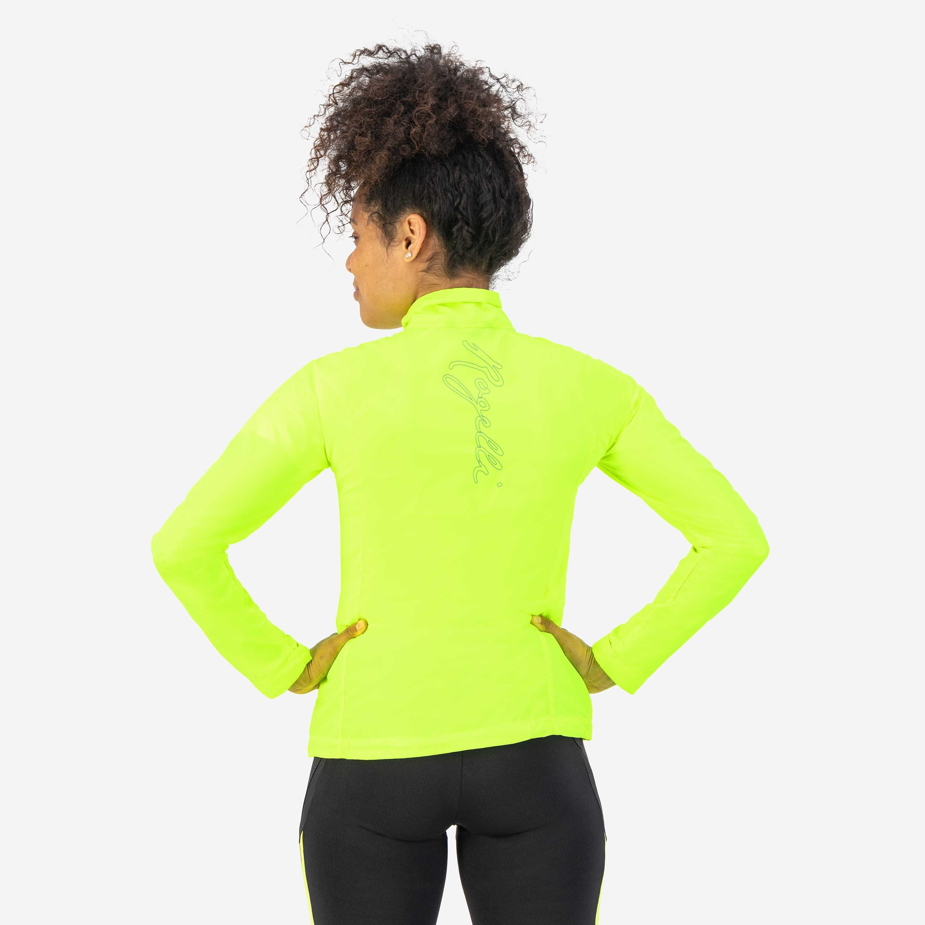 Core Running jacket ladies - neon yellow