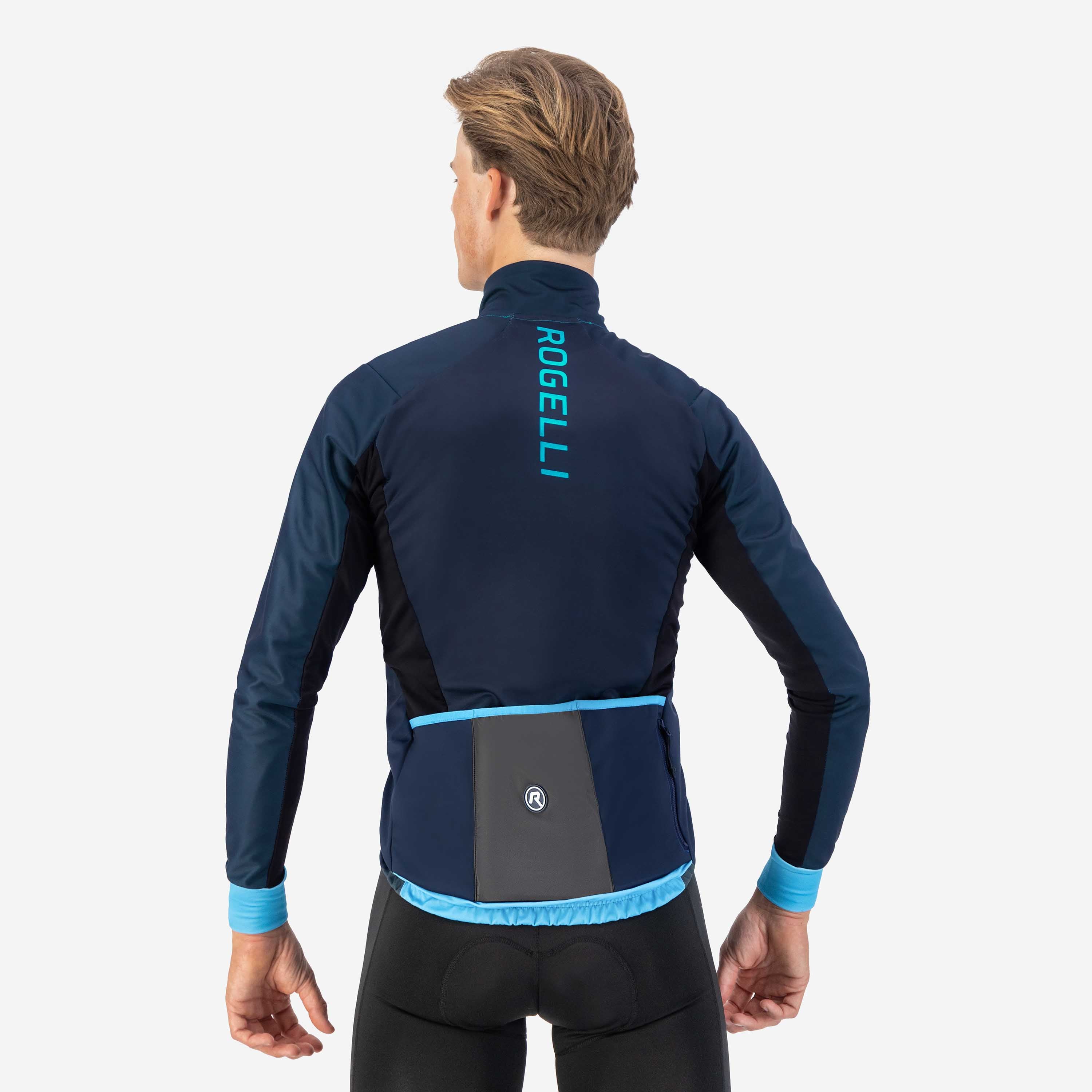 Radius winter bicycle jacket Men - Blue