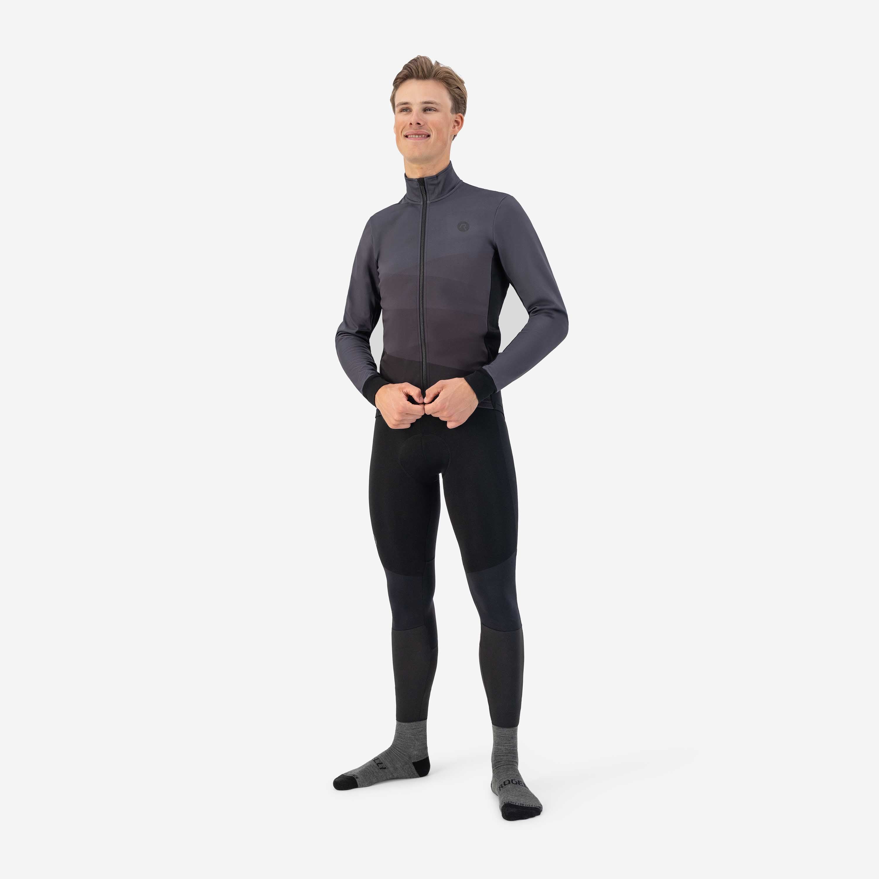Tarax Fietsjack Winter - Zwart