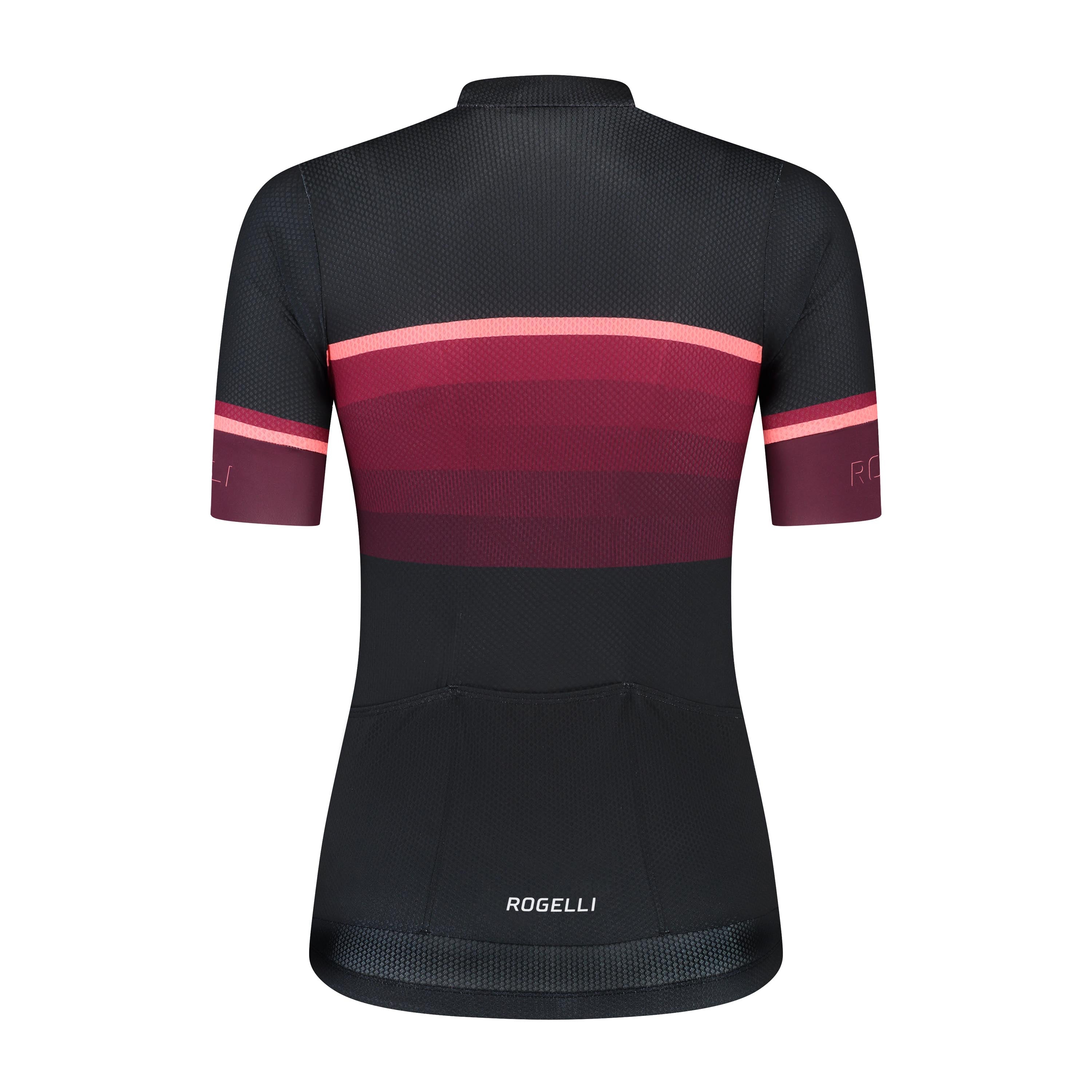 Impress II Fietsshirt Dames - Bordeaux/Koraal