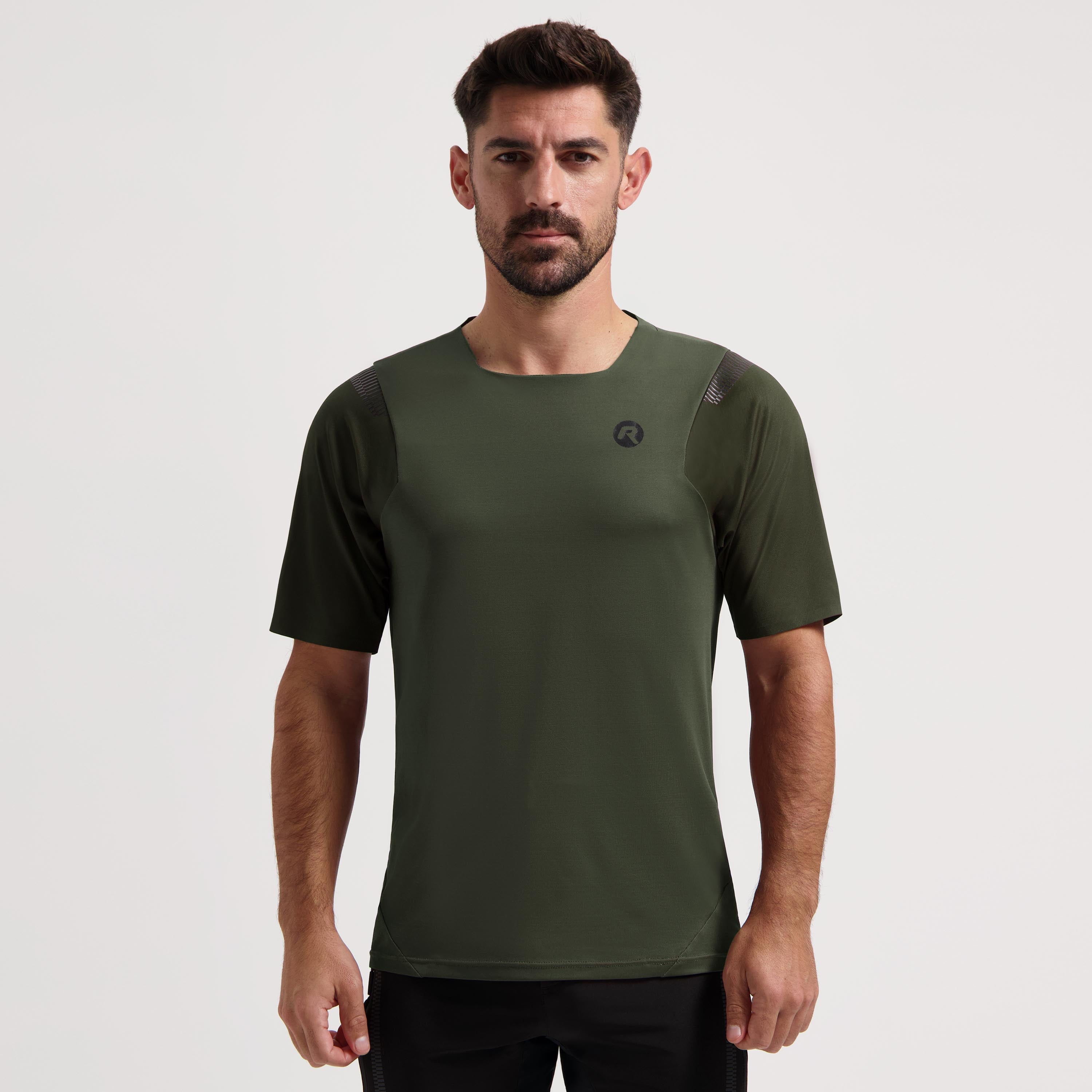 ADVNTR Distance MTB Shirt Heren - Legergroen