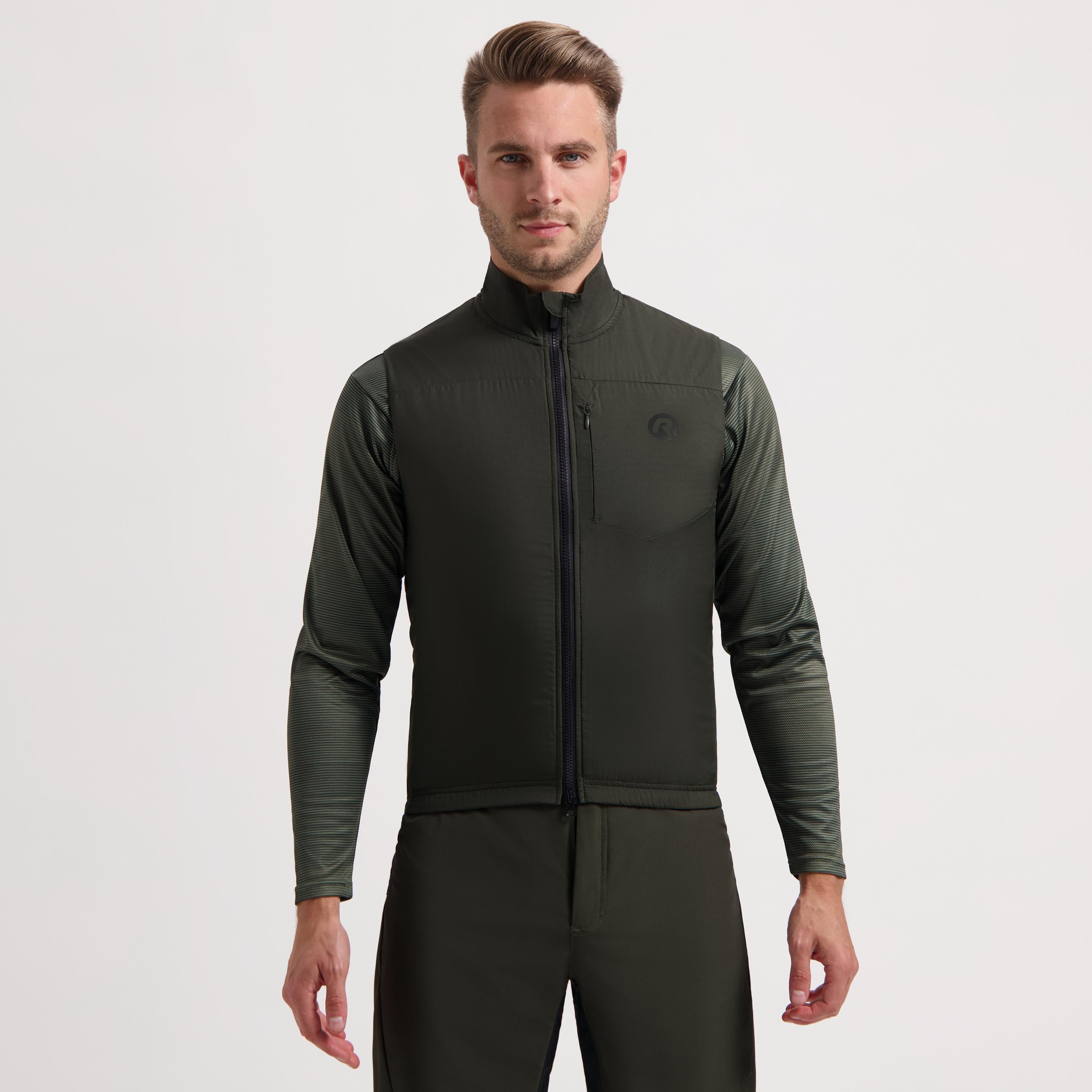 ADVNTR Insulated Bodyvest Heren - Legergroen