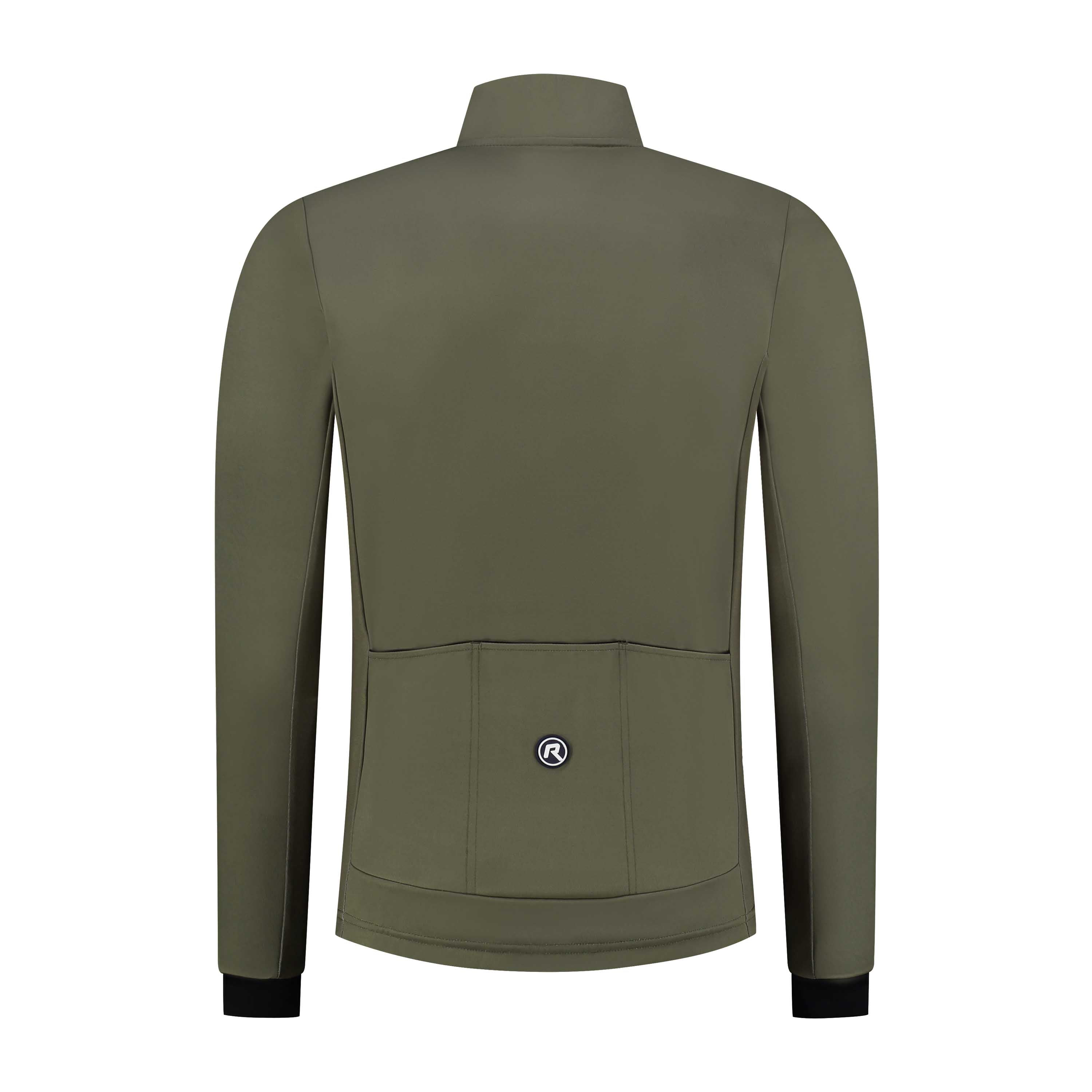 Core Radtrikot Langarm Herren - Armeegrün