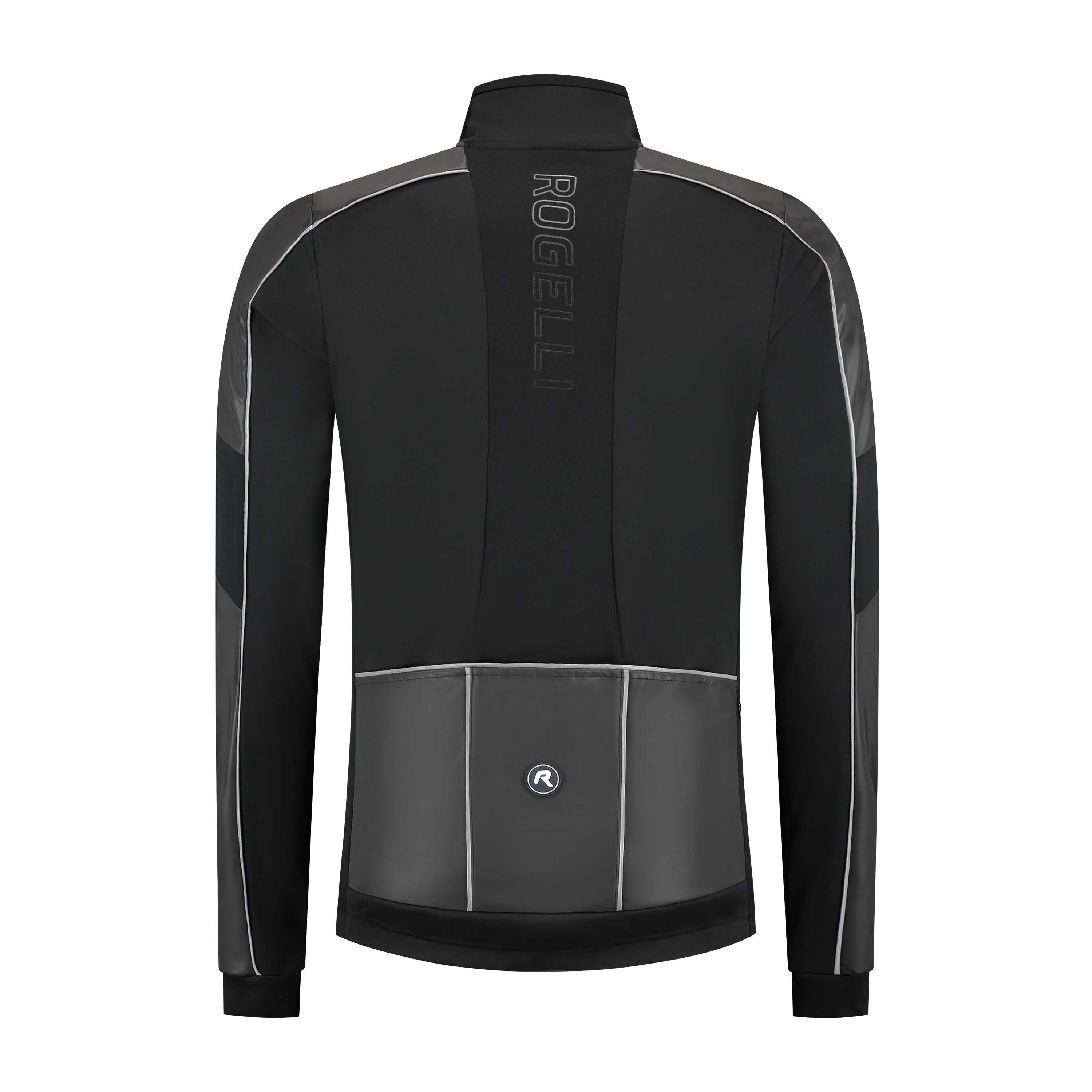 Essential Hi Vis Winter Cycling Jack Men - Black