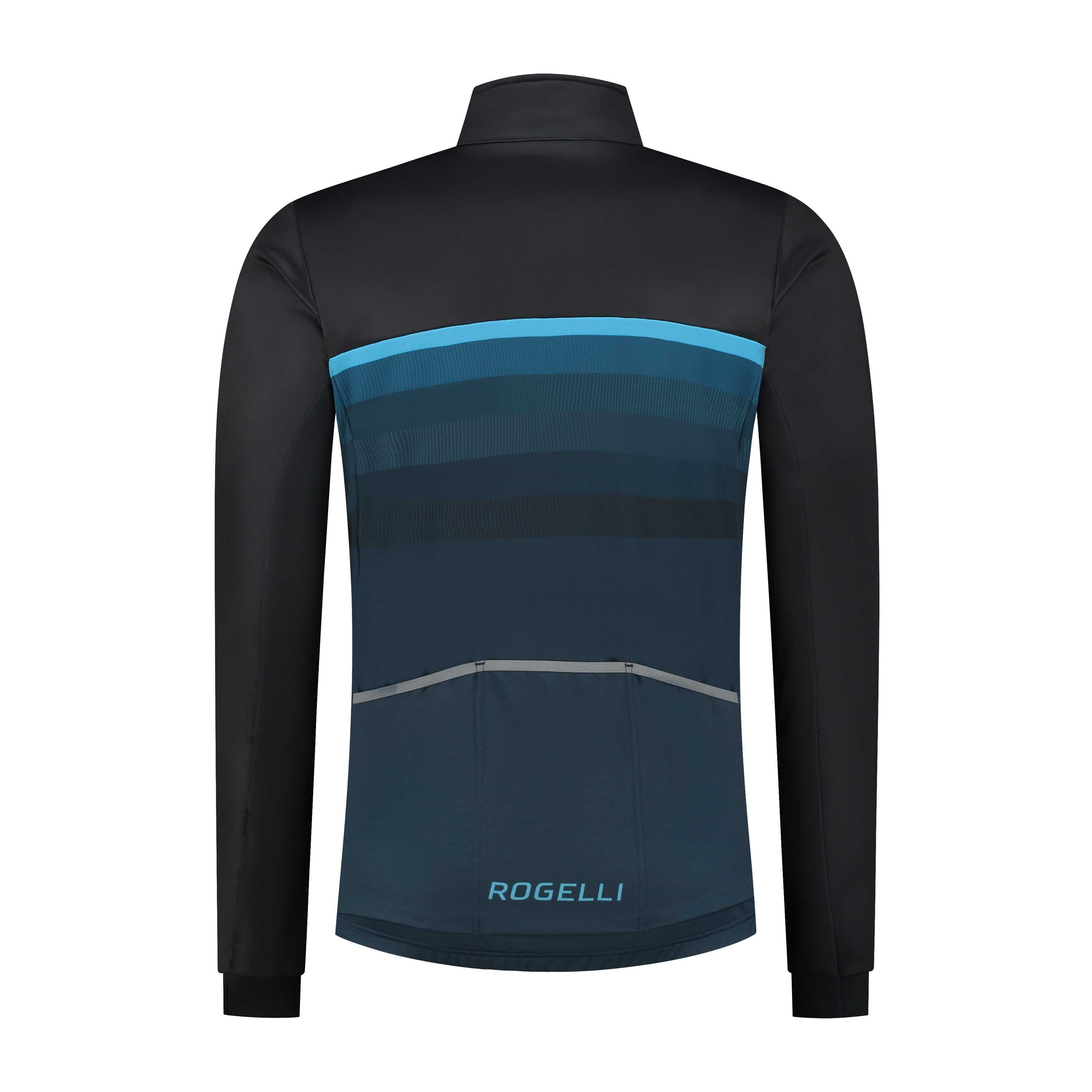 Hero II Winter bicycle jacket Men - Black/blue
