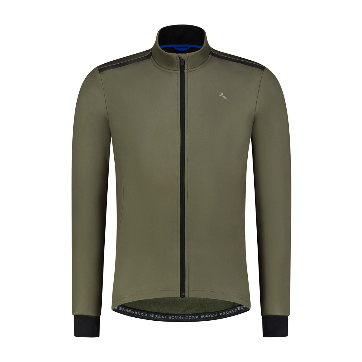 Rogelli Core fietsjack heren groen voorkant.