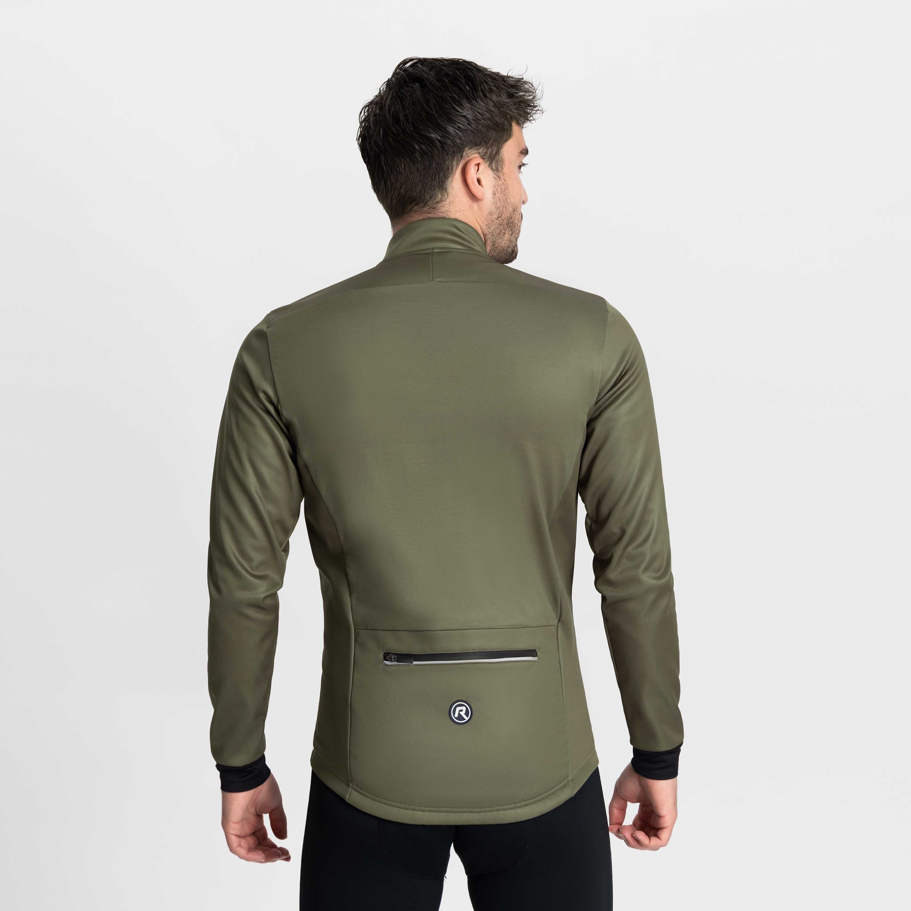 Core Winter Fahrradjacke Herren - Armeegrün