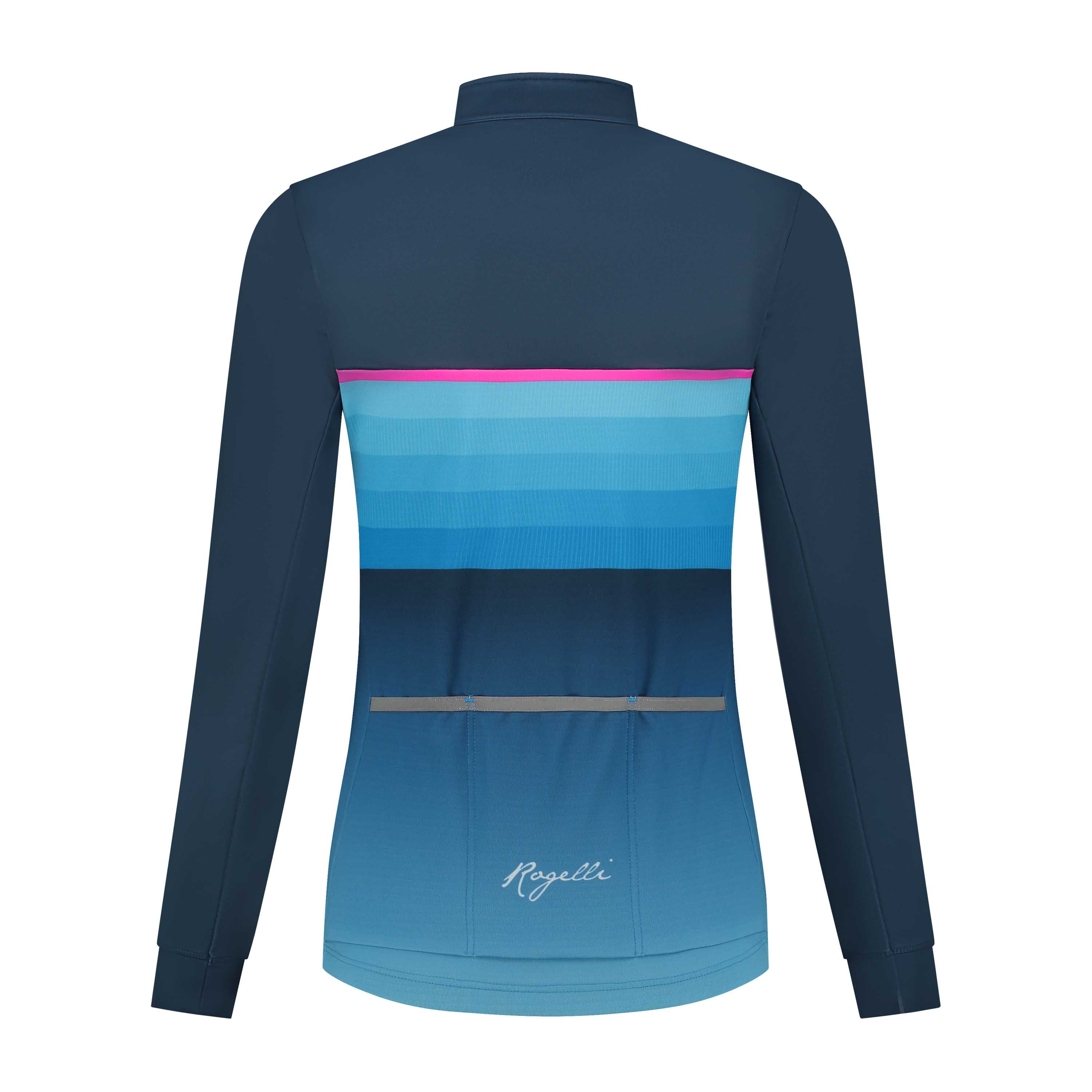 Impress II Winter Cycling Jack Ladies - Blue/Pink