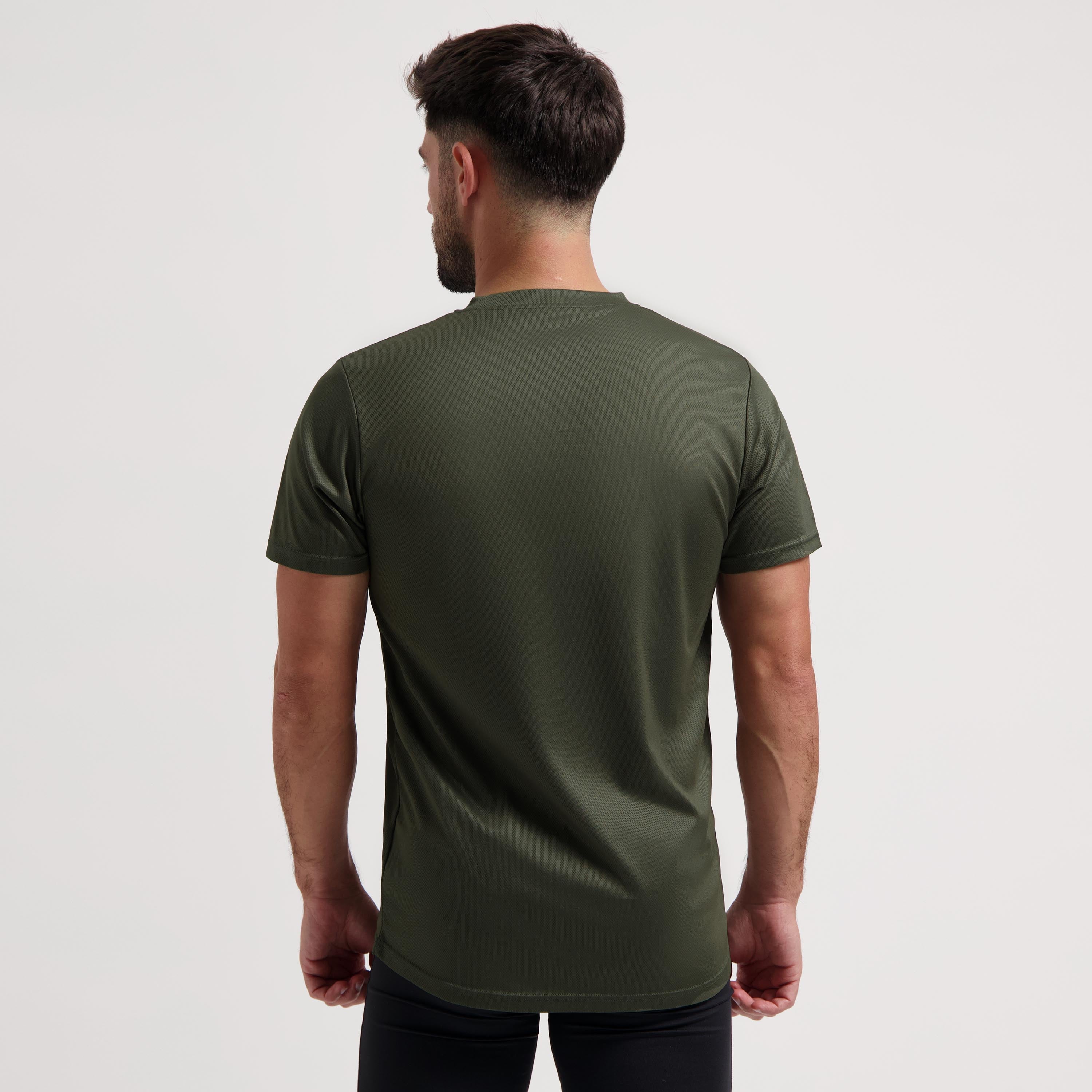 Promo running shirt - Army green