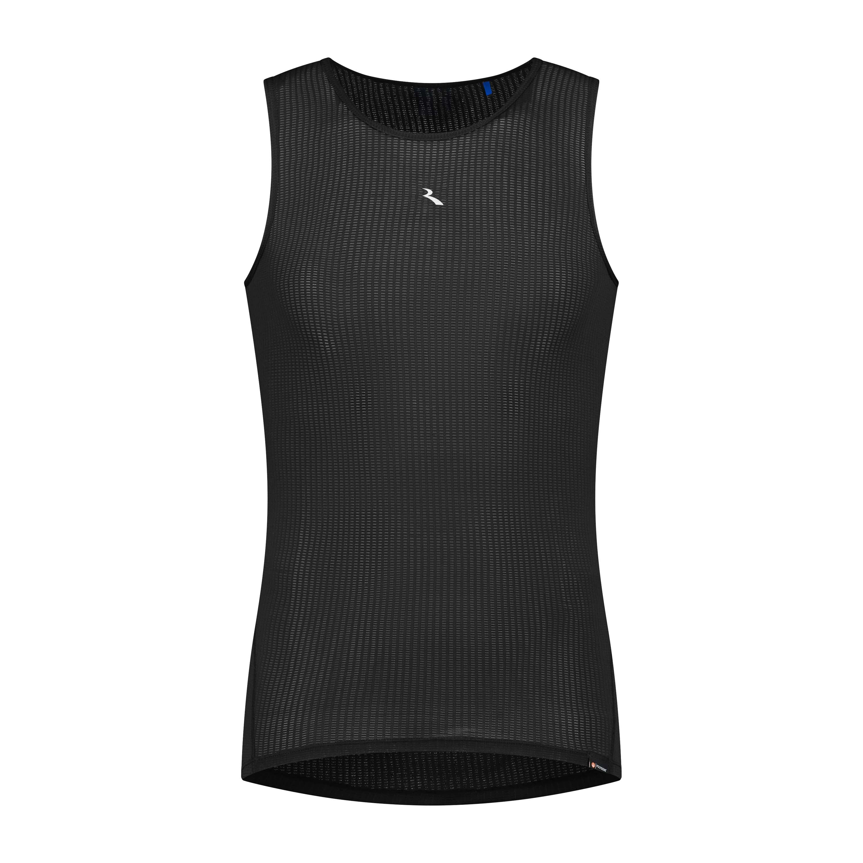 Rogelli Kite II ondershirt zonder mouwen zwart voorkant.