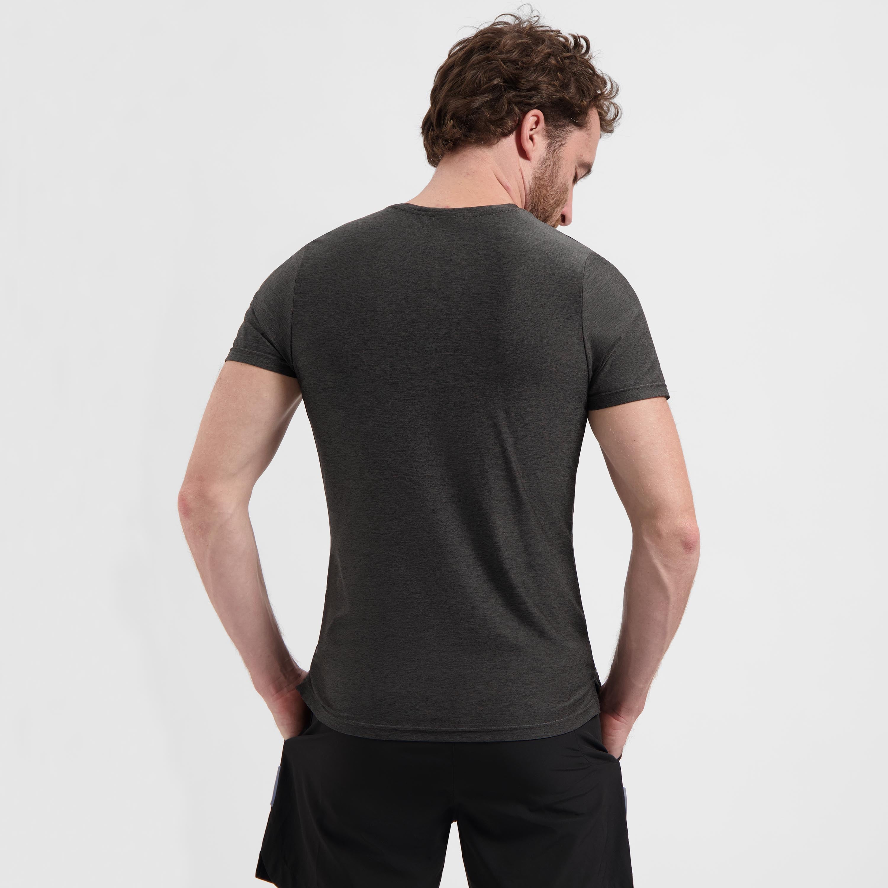 Essential Hardloopshirt Heren - Plum Kitten