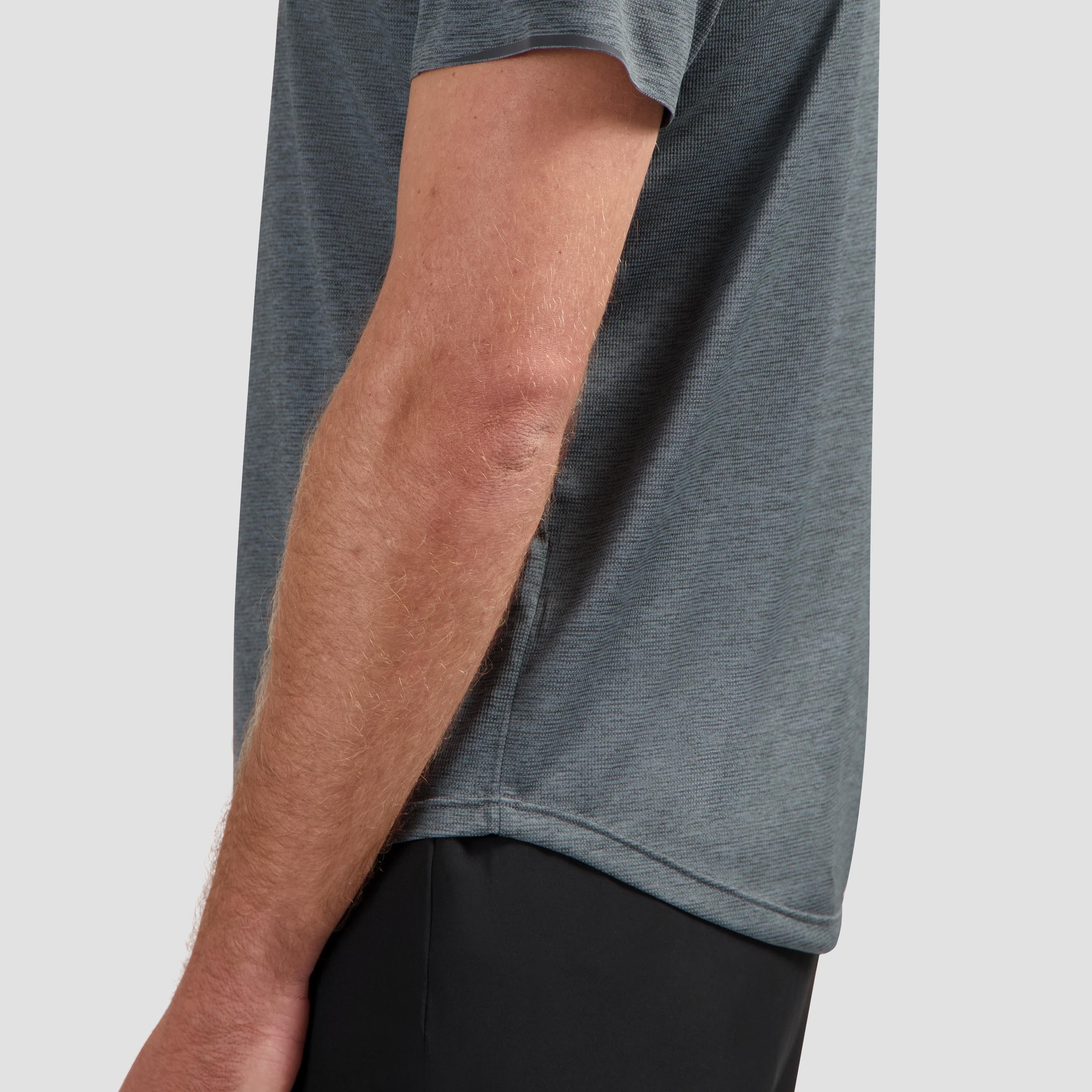 Distance running shirt Men - light blue
