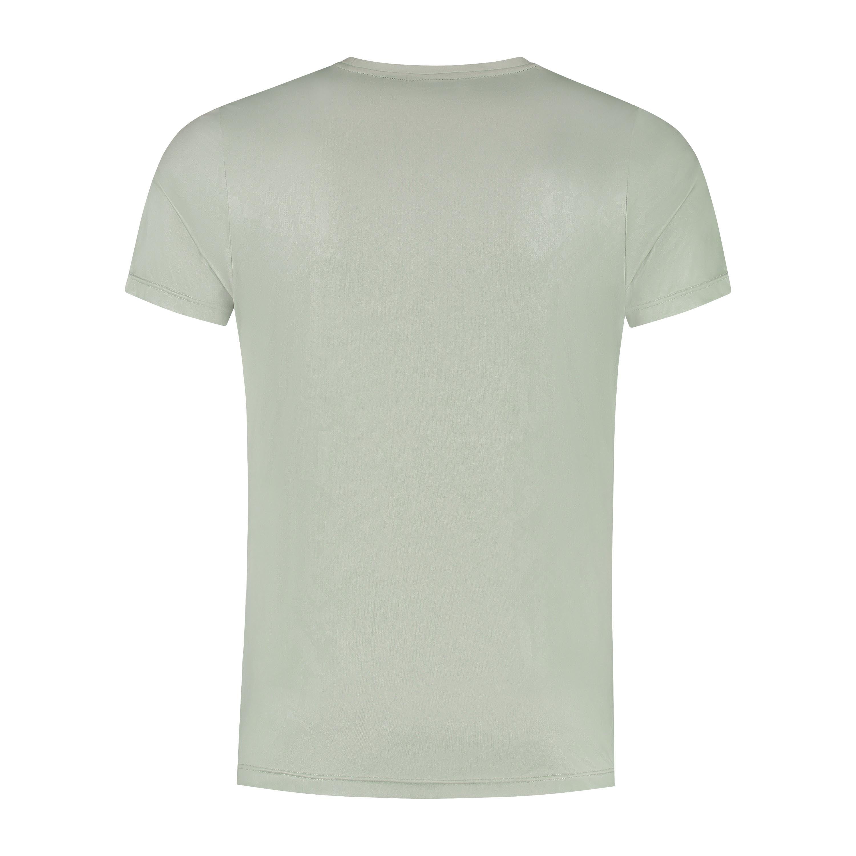 Motion Laufshirt Herren - Aqua Grau Relief