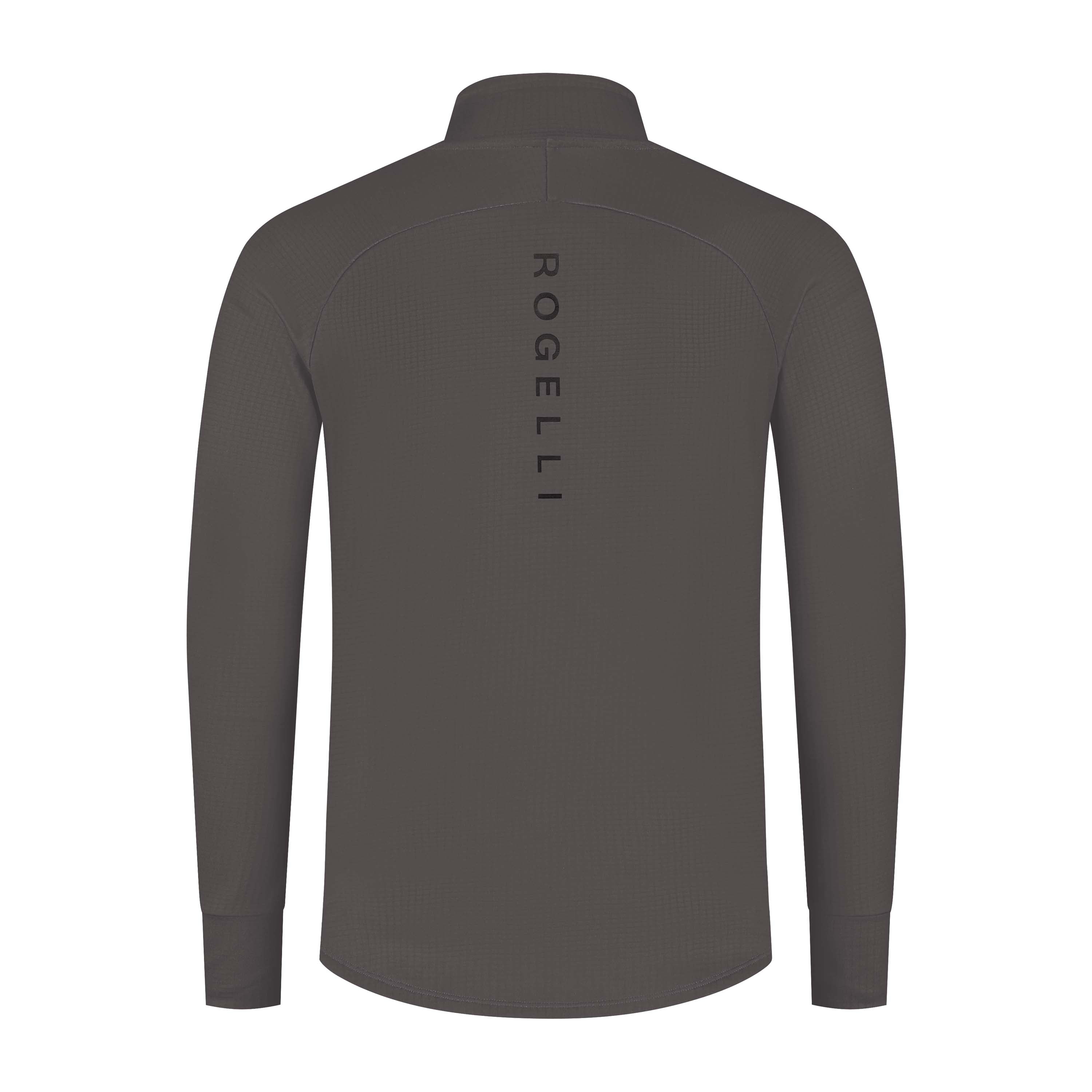 Rogelli Essential hardlooptop heren plum kitten achterkant.