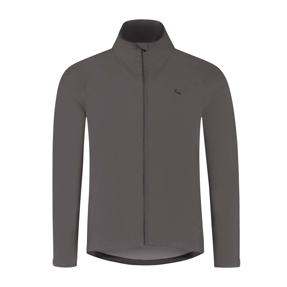 Rogelli Essential hardloopjack heren plum kitten voorkant.
