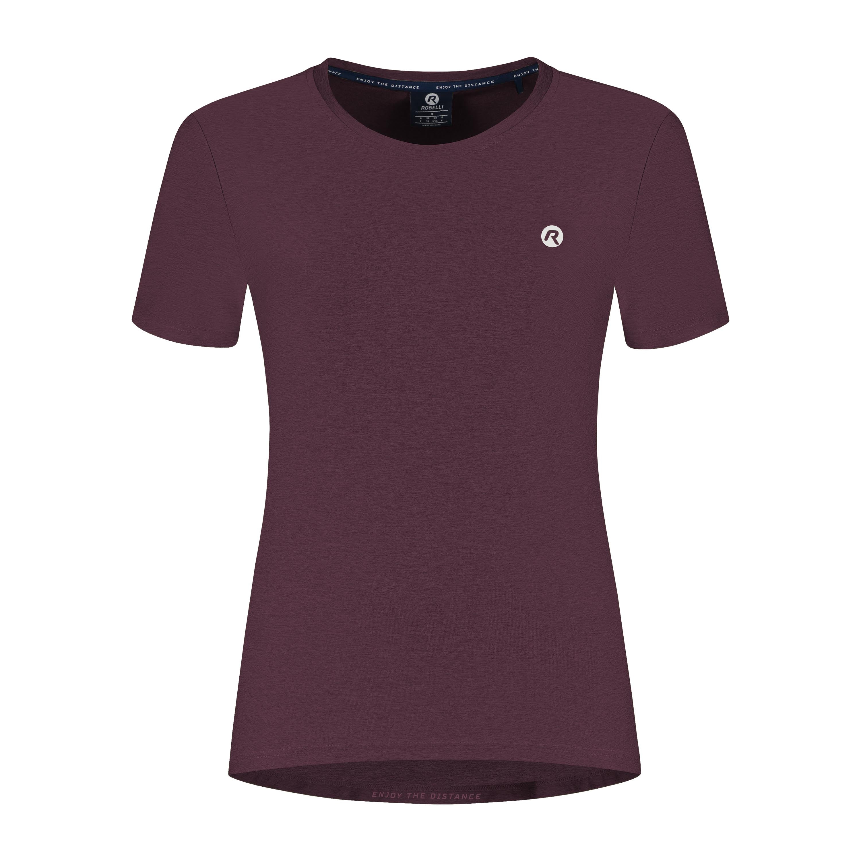Essential Hardloopshirt Dames - Eggplant