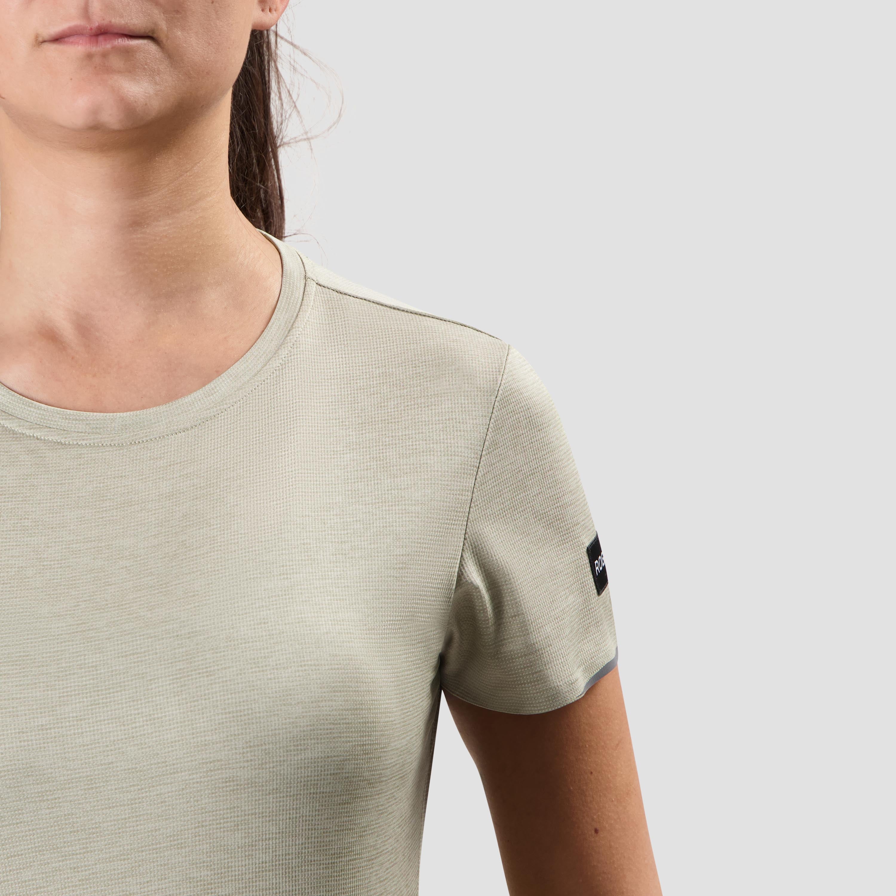 Distance running shirt ladies - Taupe