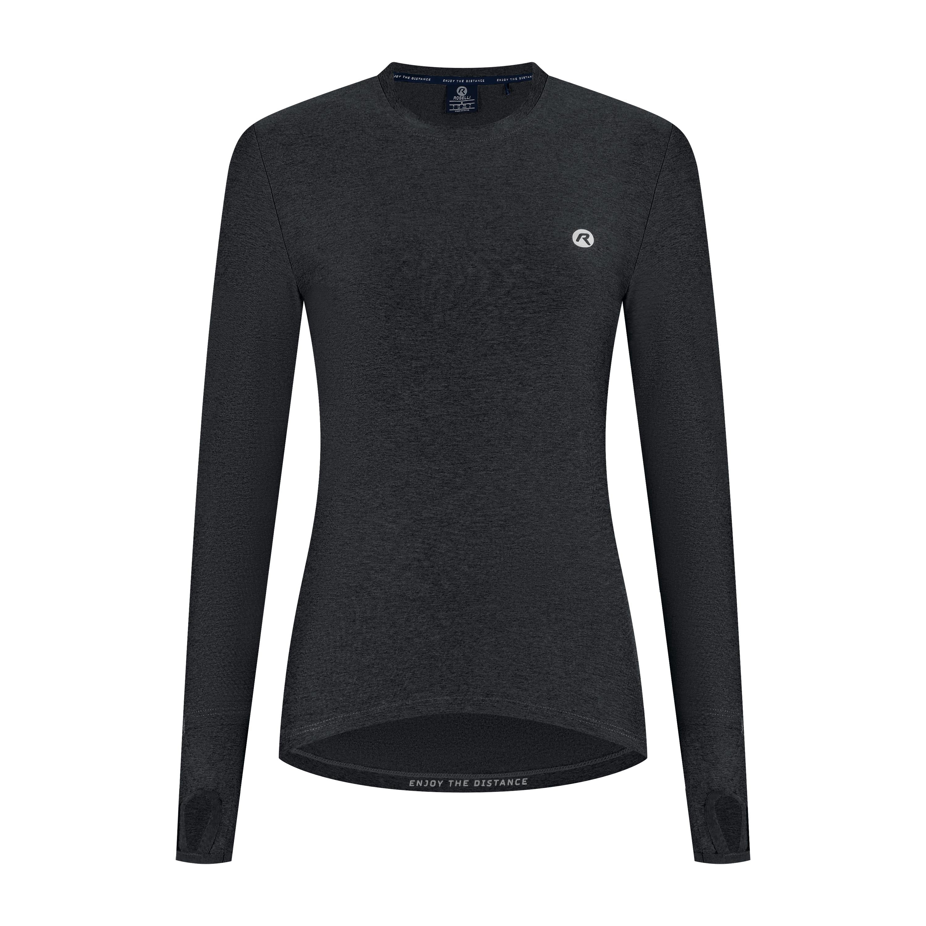 Essential Running top shirt Long sleeve ladies - Black
