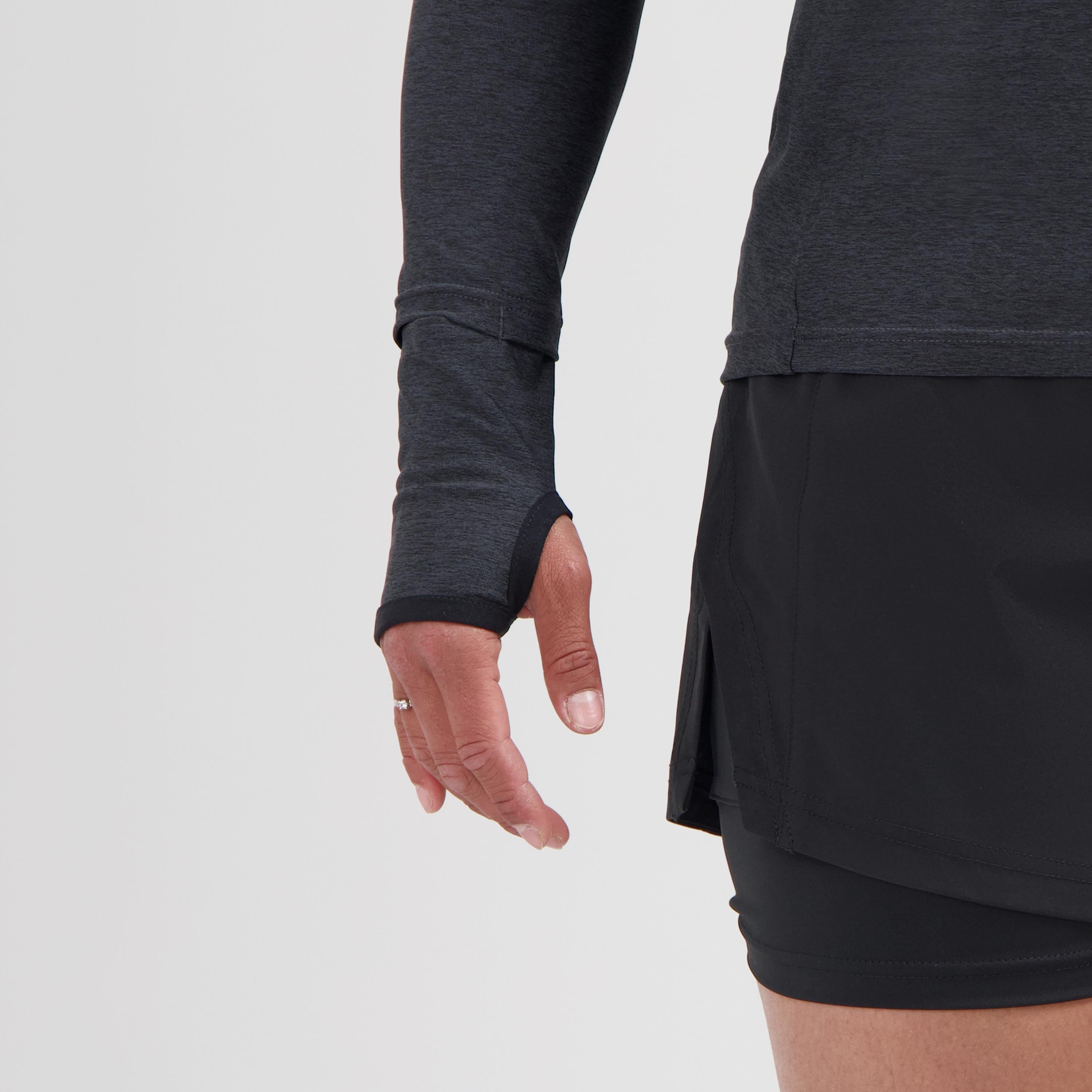 Essential Running top shirt Long sleeve ladies - Black