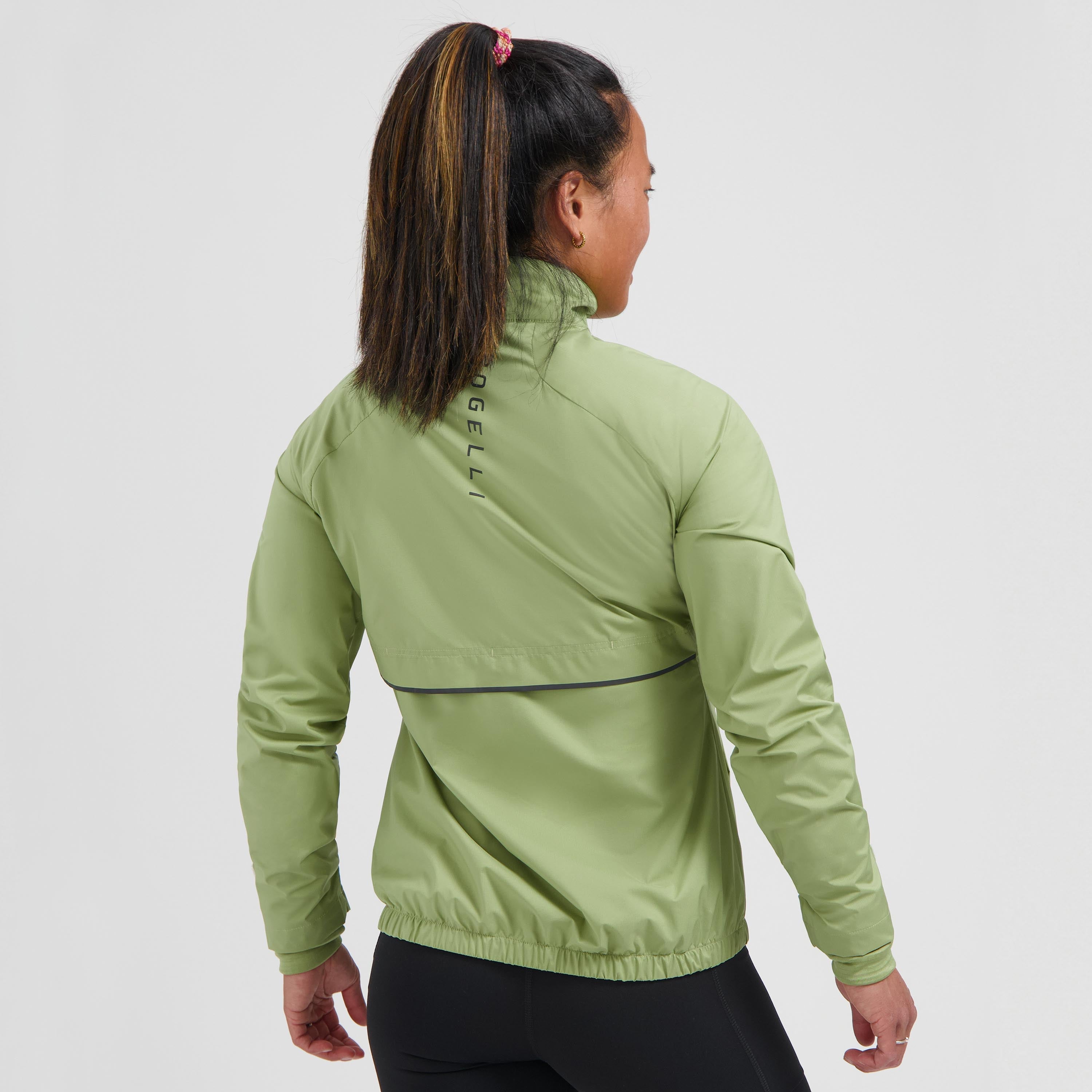 Essential Running jacket ladies - Saliegroen