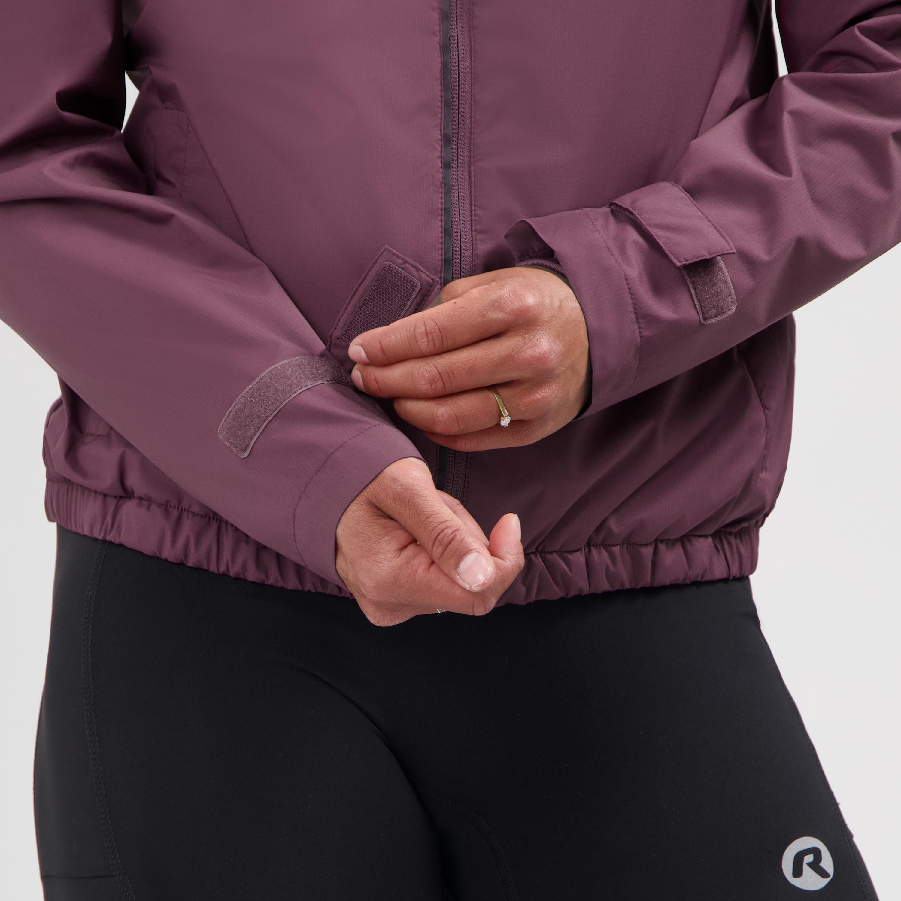 Essential Running jacket ladies - Aubergine