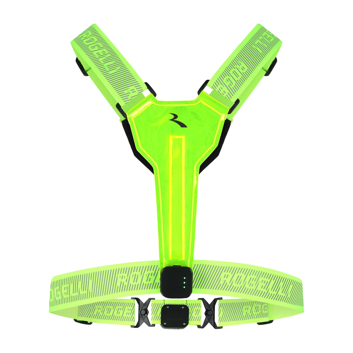 Rogelli Gilet LED USB Éclairage faire revenir le fluor.