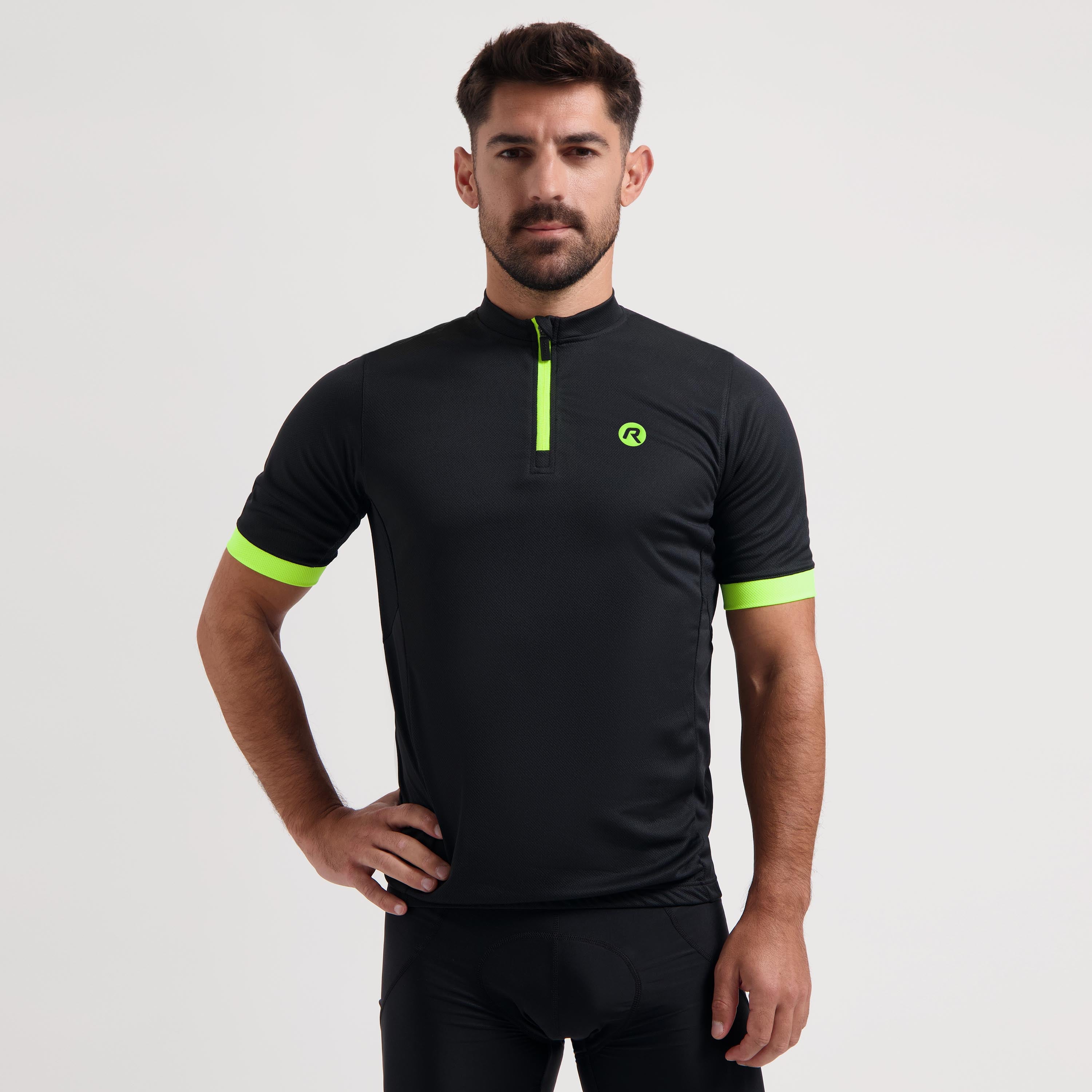 Core Bicycle shirt Men - Black/neon yellow