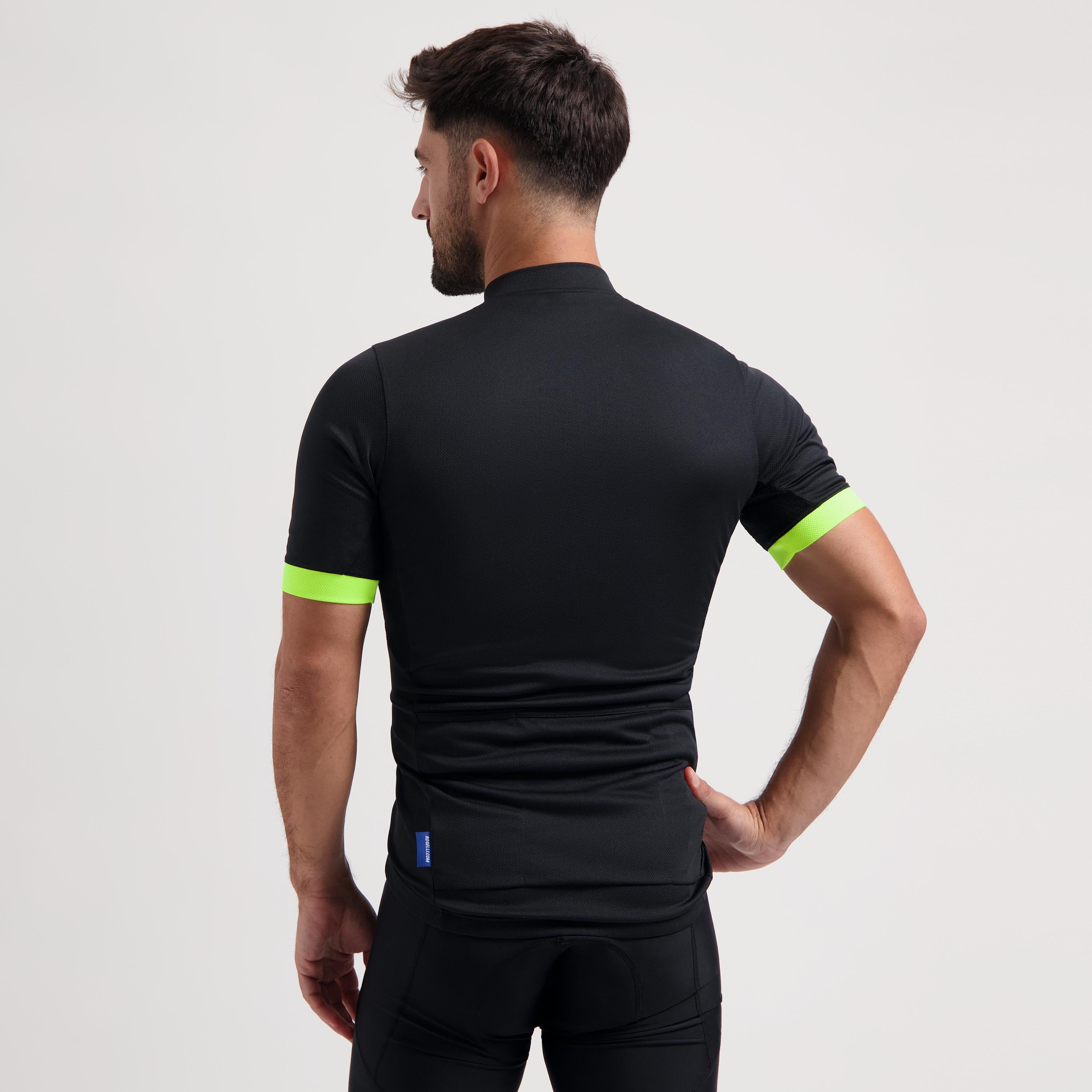 Core Bicycle shirt Men - Black/neon yellow