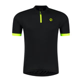 Core Fietsshirt Heren - Zwart/Neon Geel
