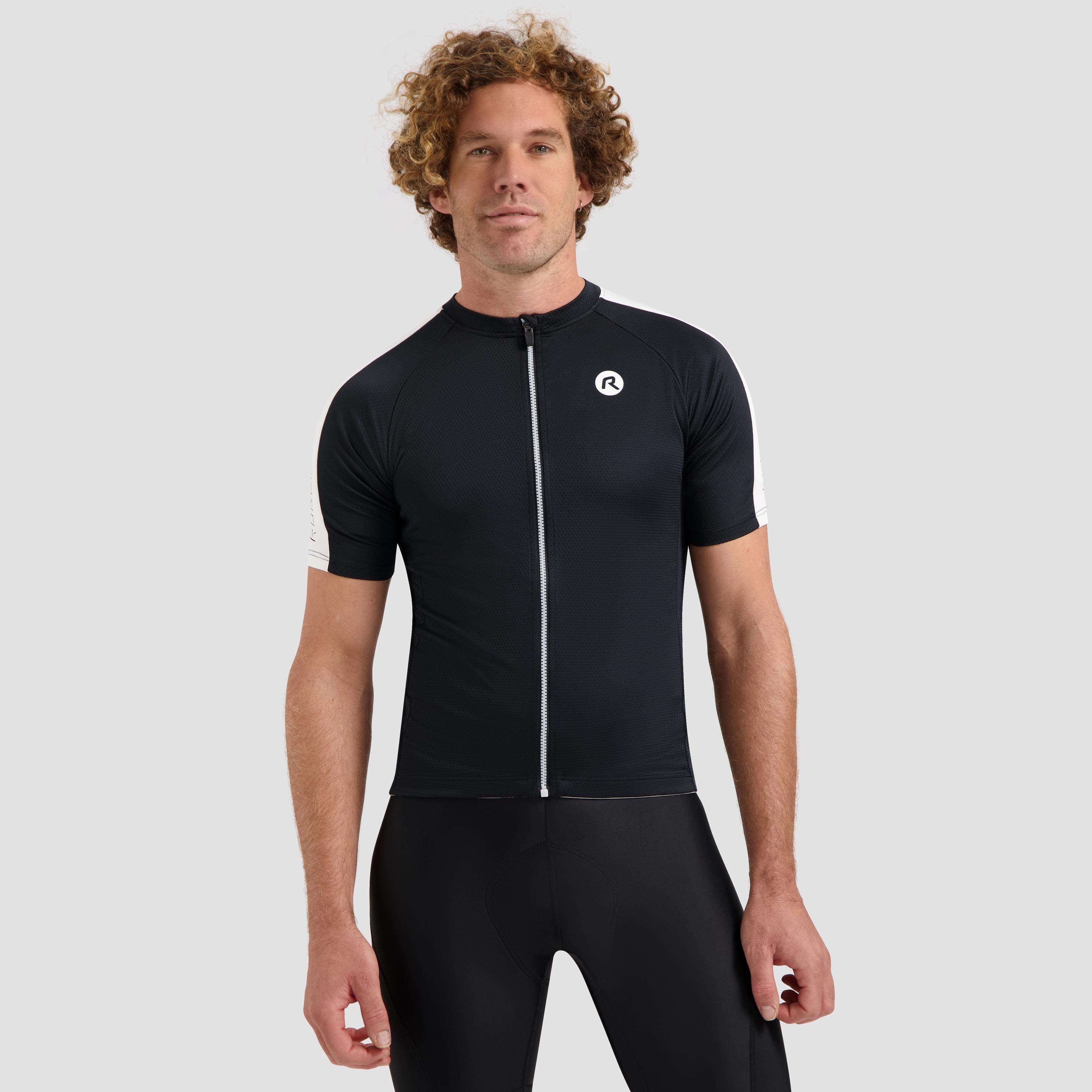 Explore bicycle shirt Men - Black/white