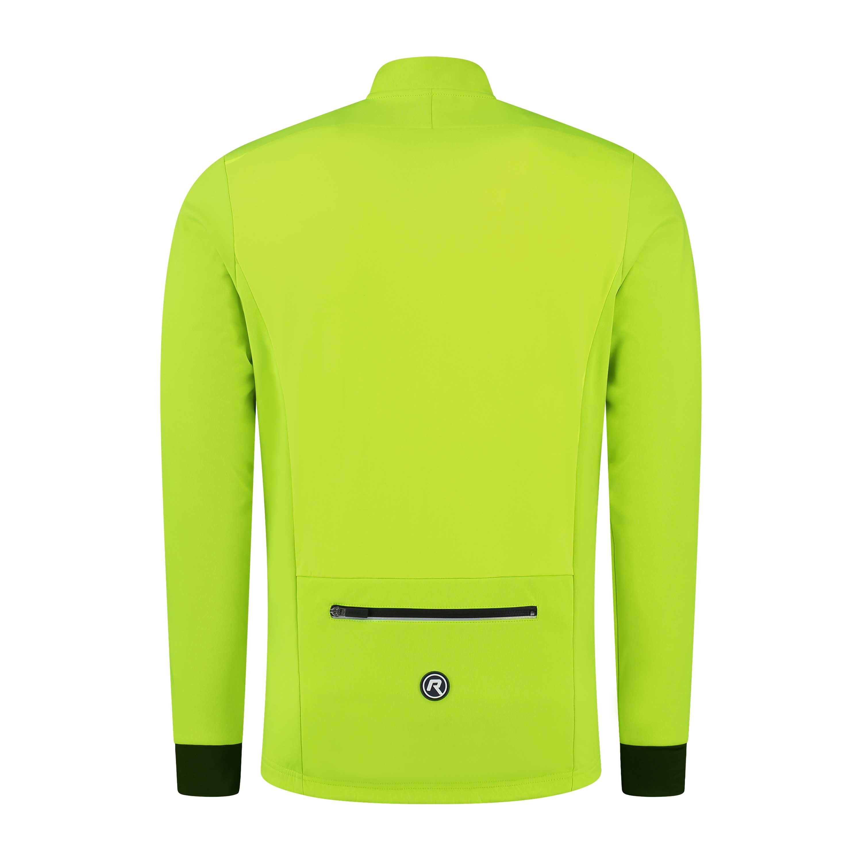 Core Winter bicycle jacket Men - Neon yellow/black