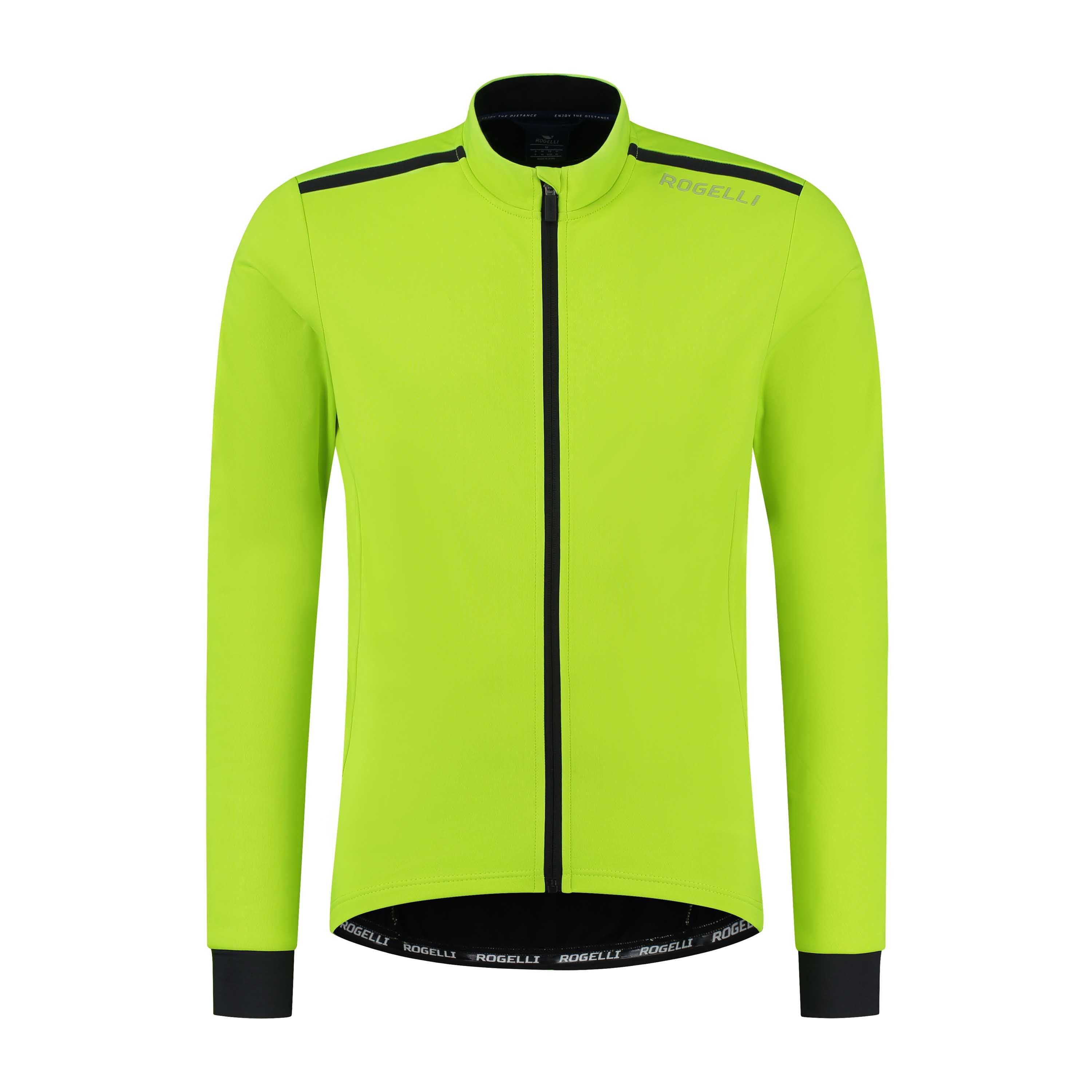 Core Winter bicycle jacket Men - Neon yellow/black