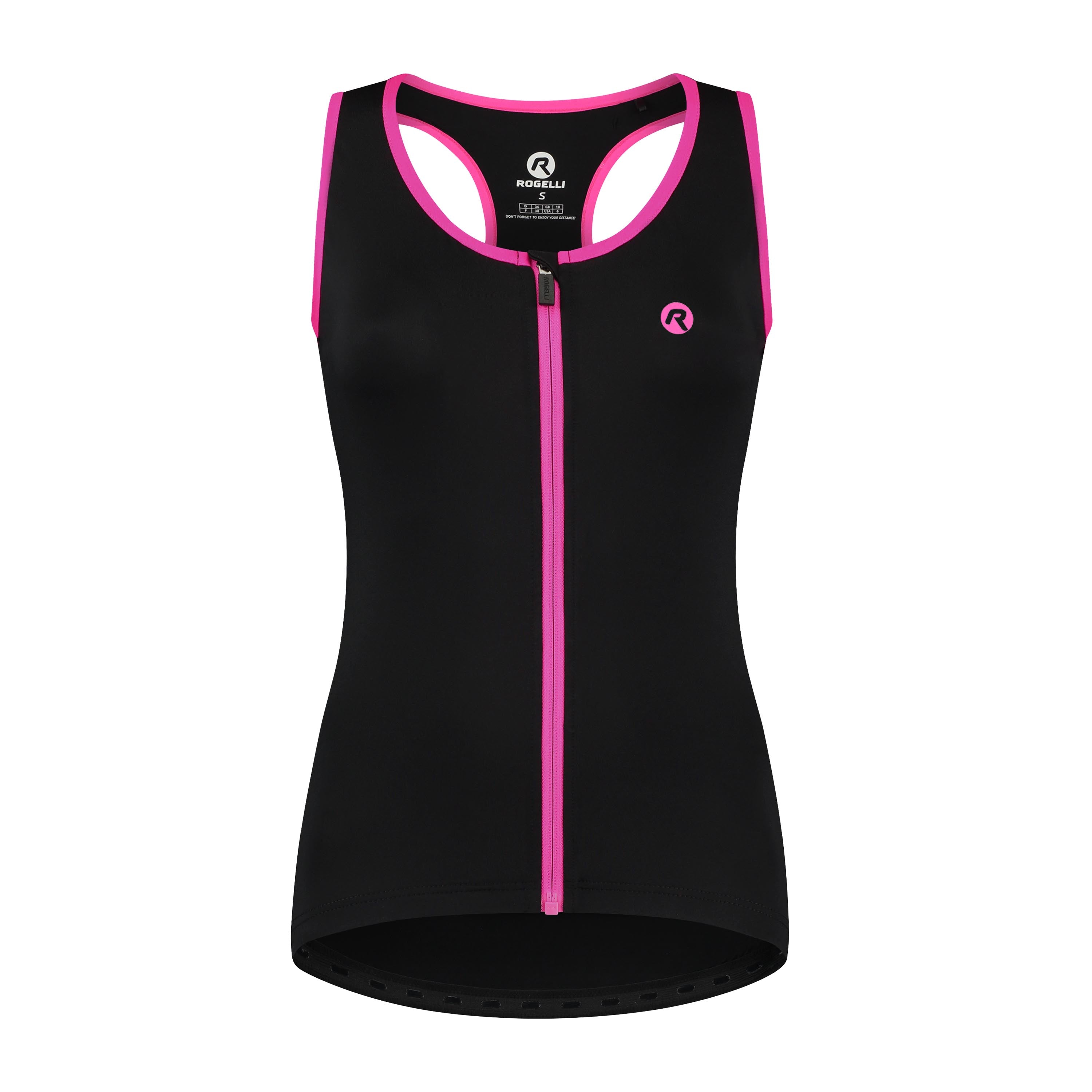 Abbey Tanktop Ladies - Black/Pink