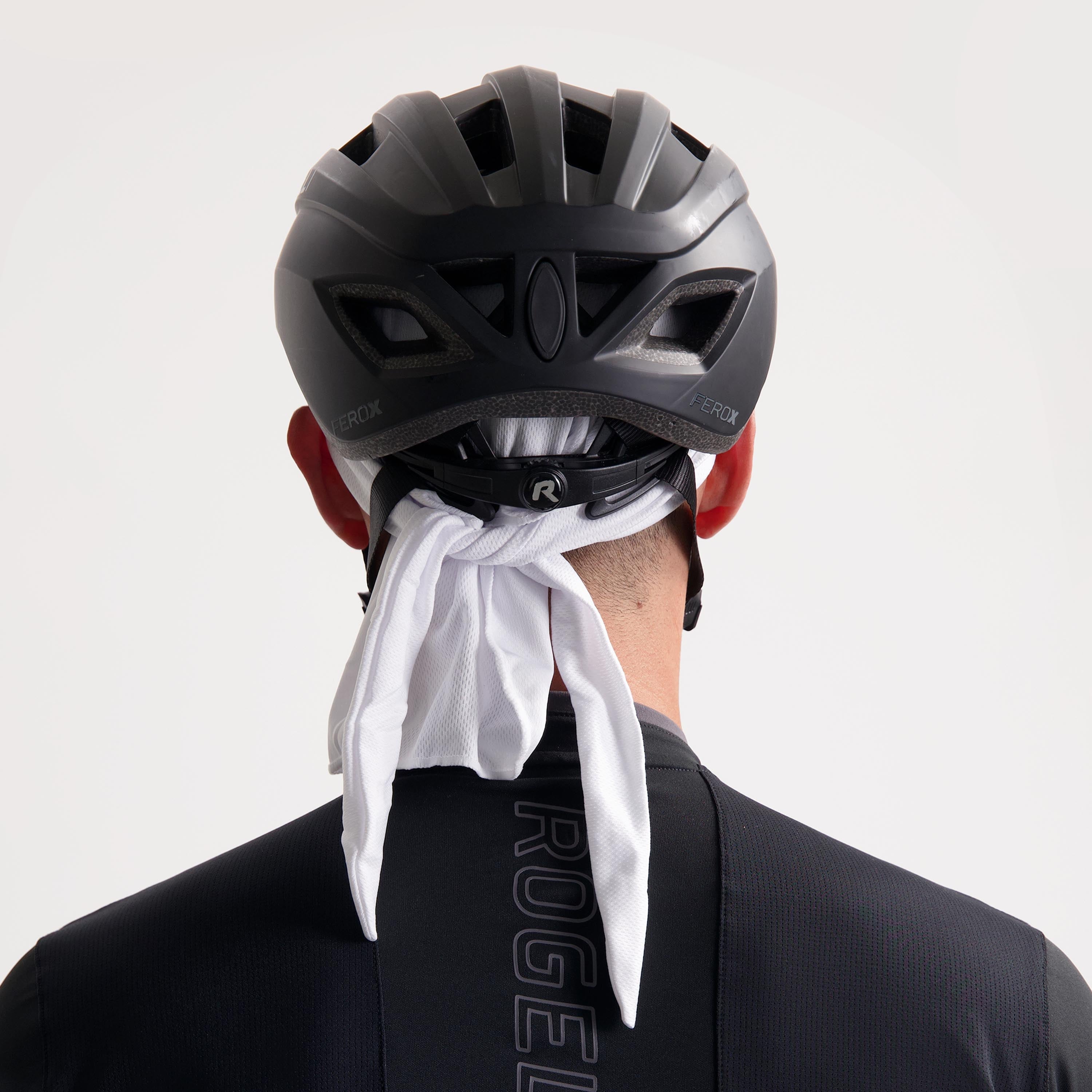 Tecta Fietshelm - Wit/Zwart