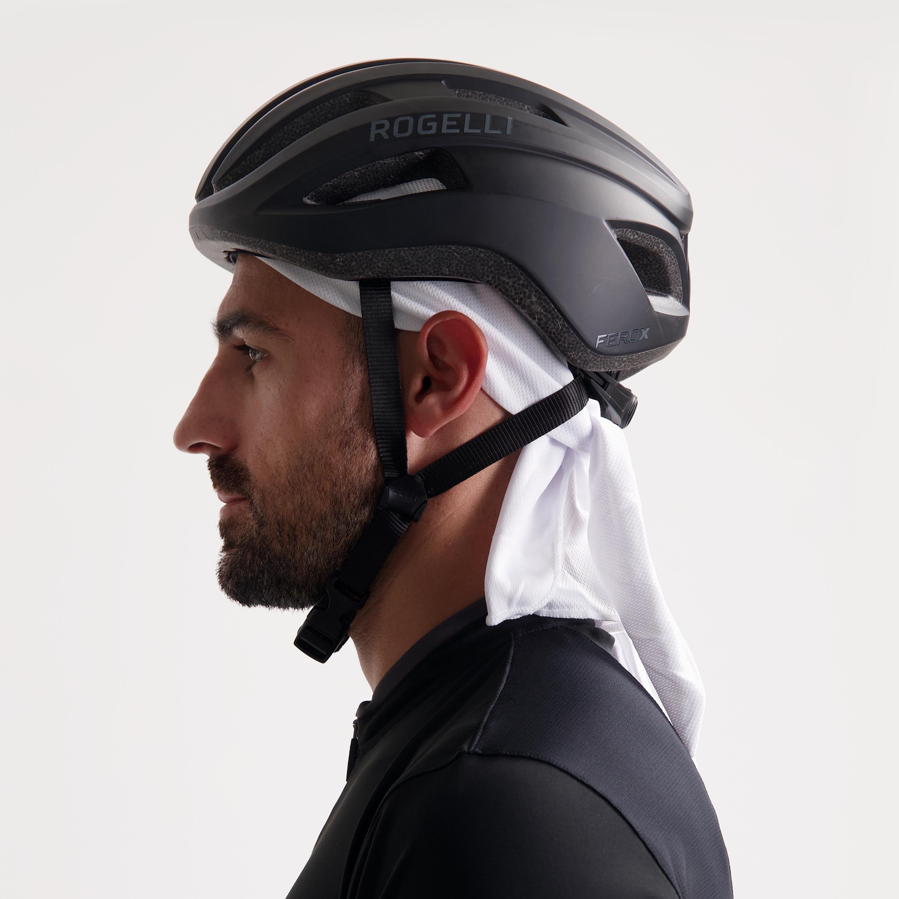 Tecta Fietshelm - Wit/Zwart