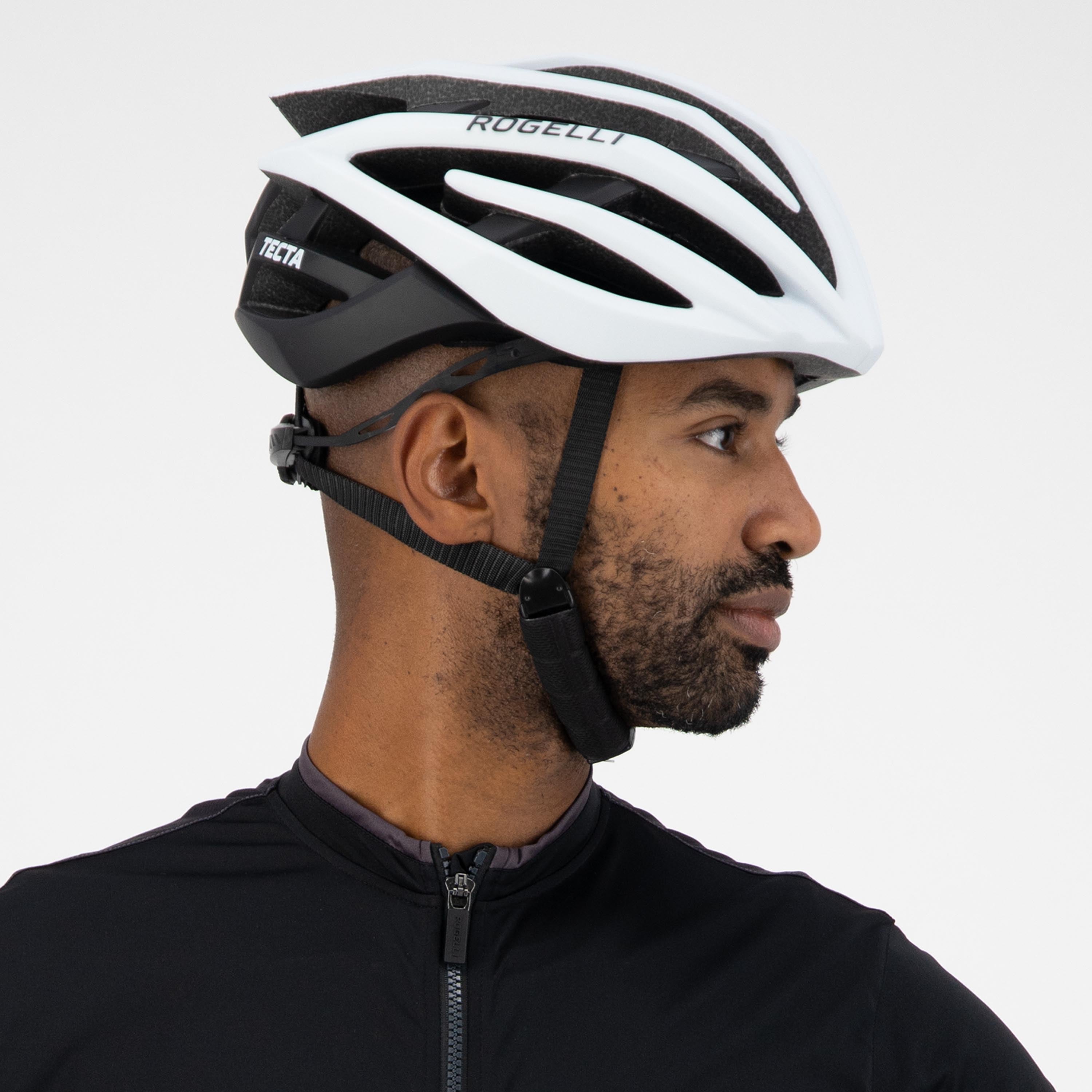 Tecta Fietshelm - Wit/Zwart