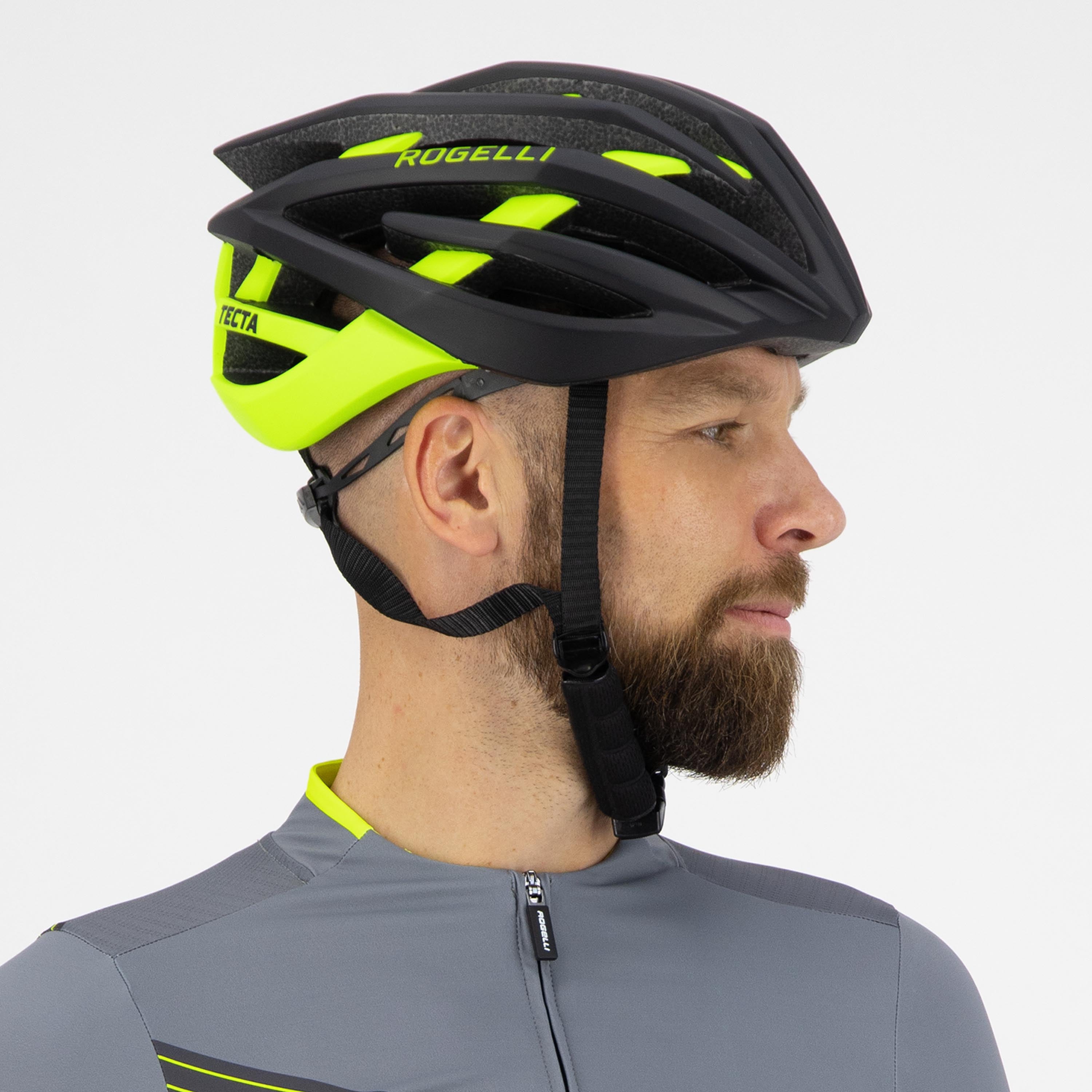 TECTA Bicycle helmet - black/neon yellow