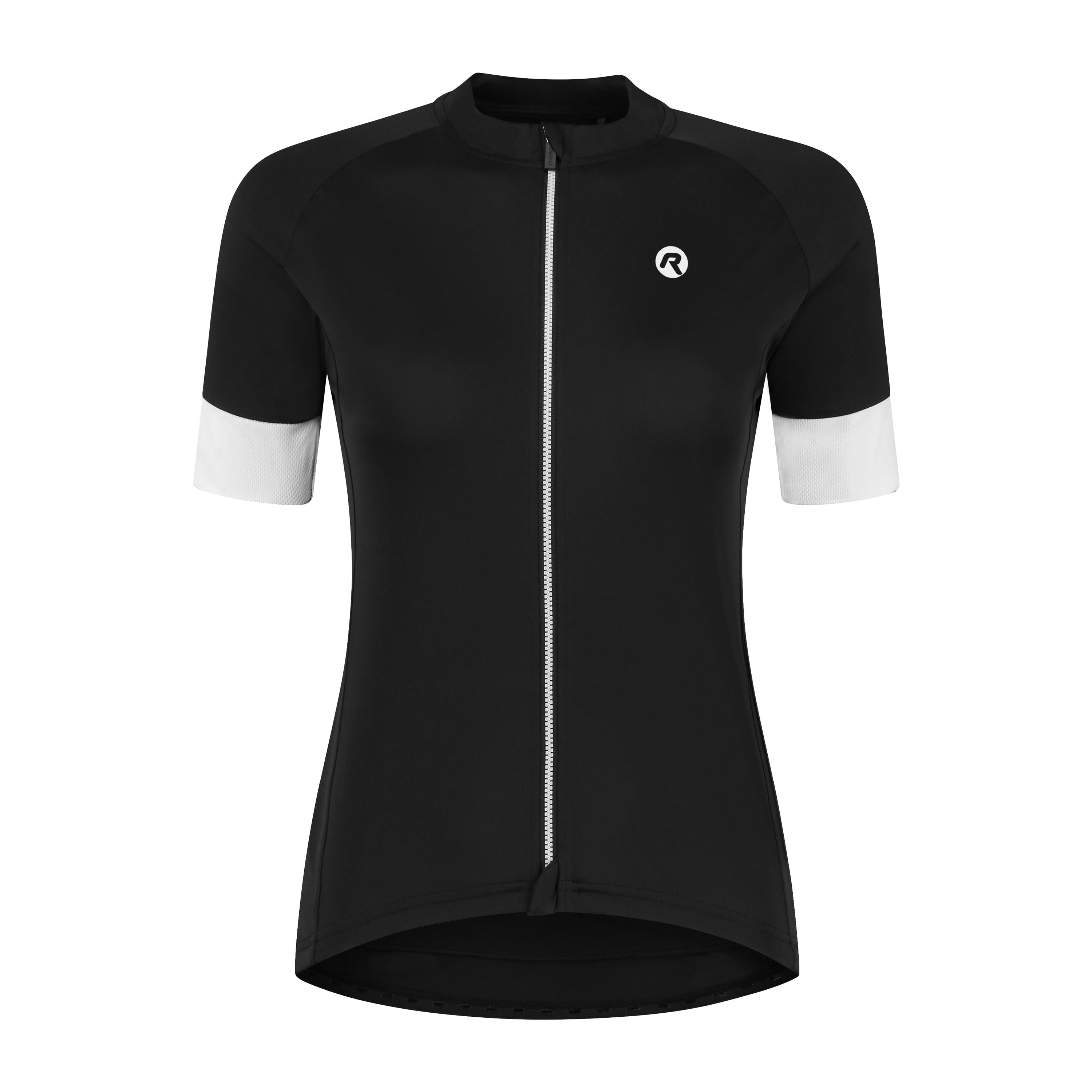 Modesta Fietshirt Ladies - Black/White