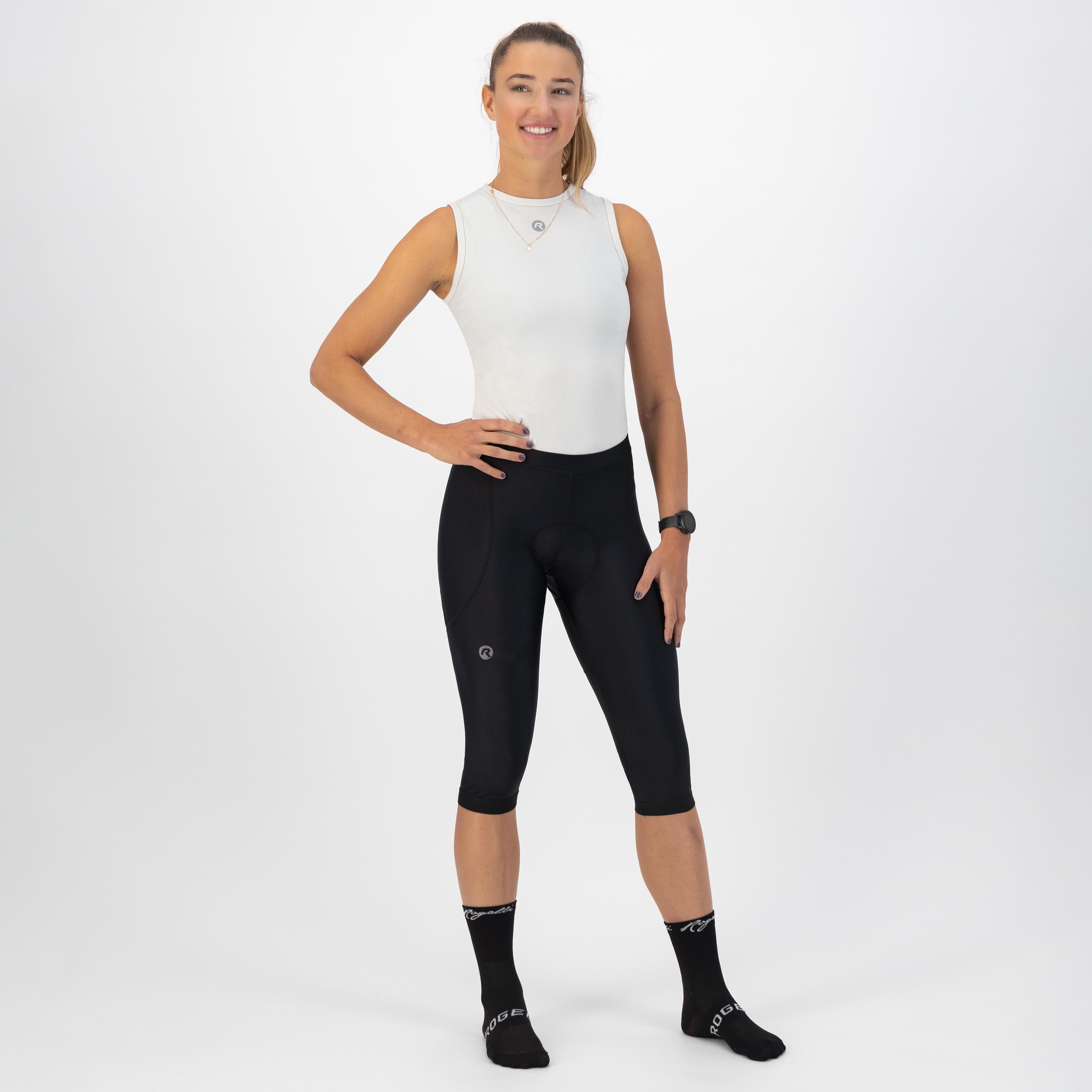 Core Three -quarters of cycling pants without suspenders ladies