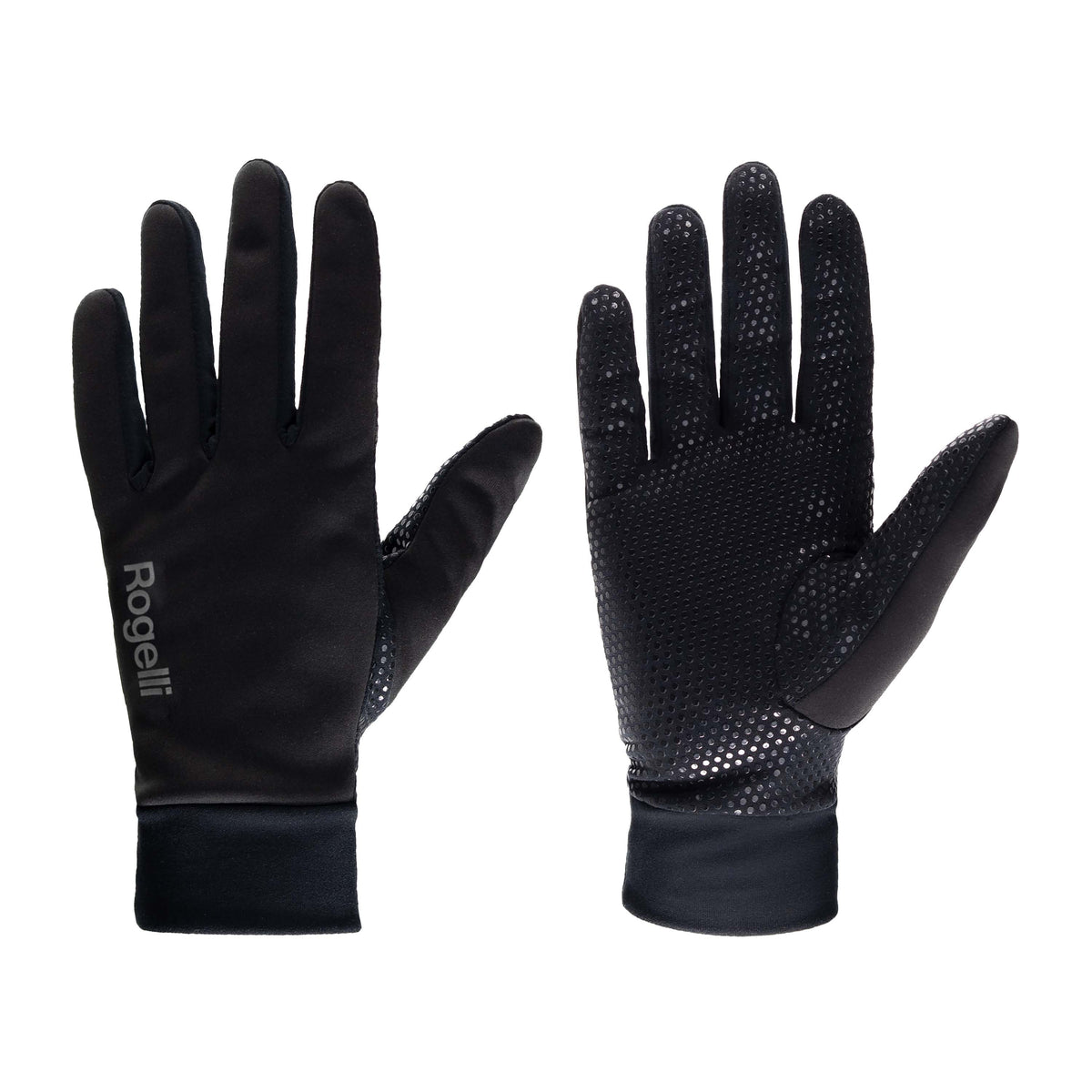 Rogelli Laval fietshandschoenen winter dames zwart.