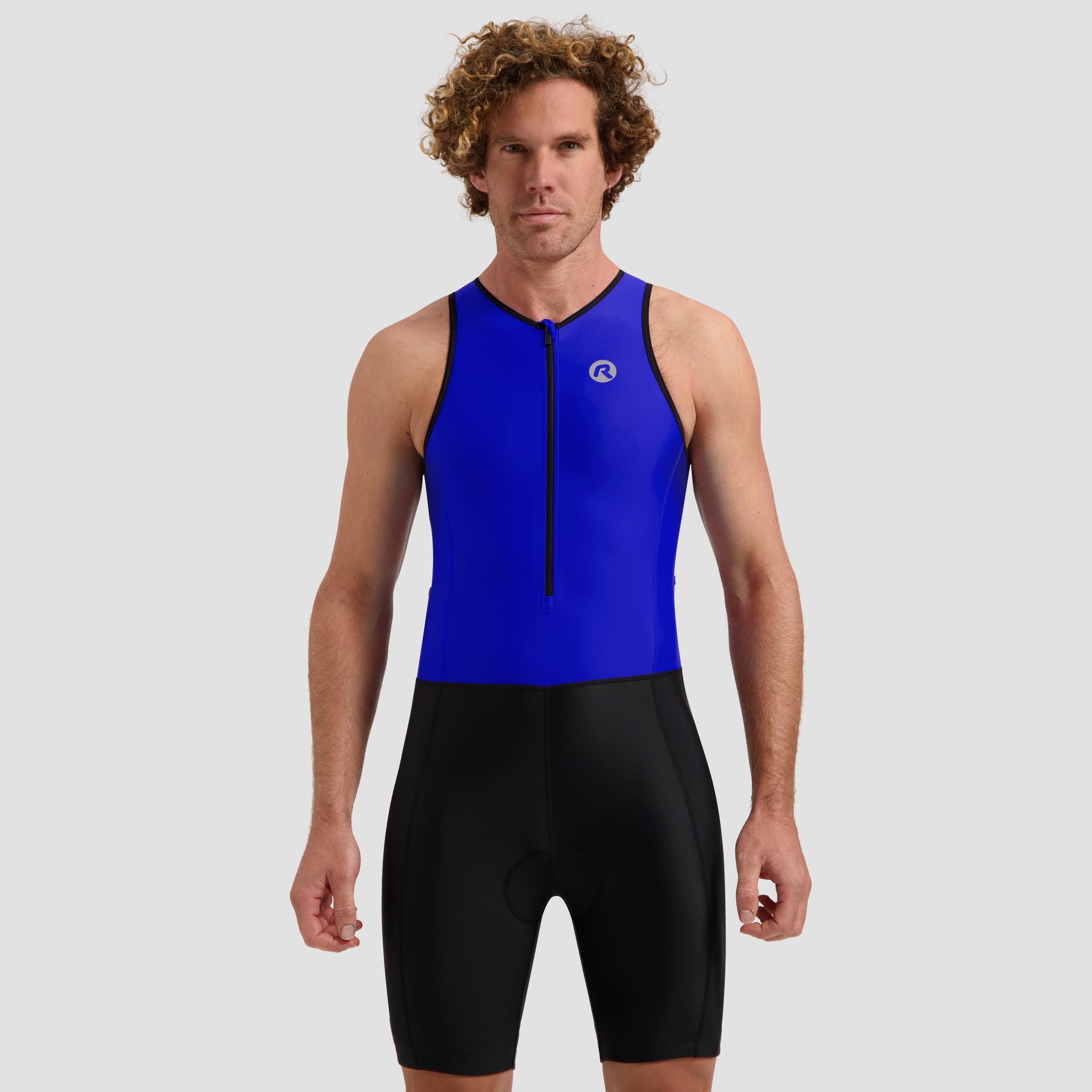 Florida Triathlon Pak Zonder Mouw - Zwart/Legergroen