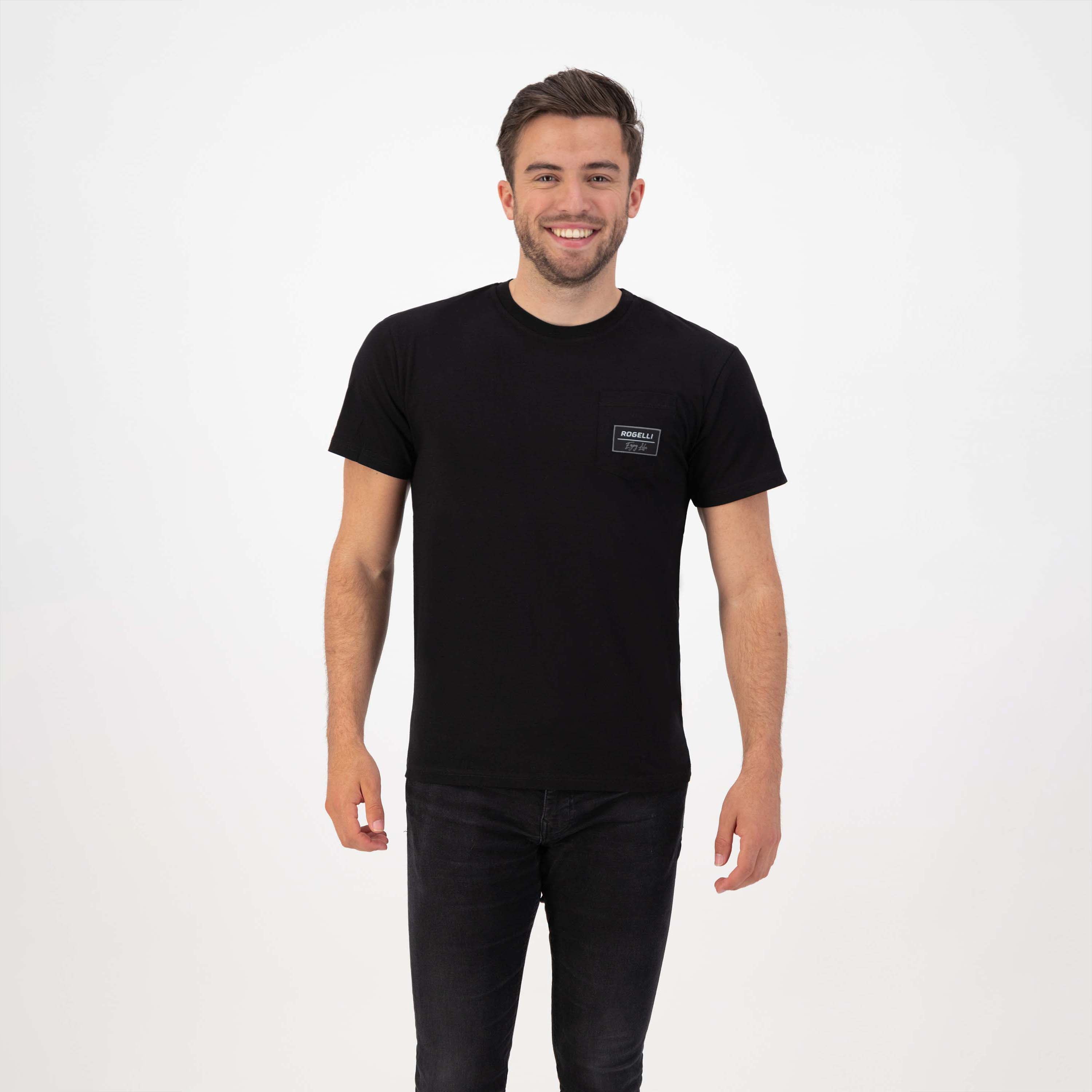 Enjoy Life Pocket T-shirt Men - Black