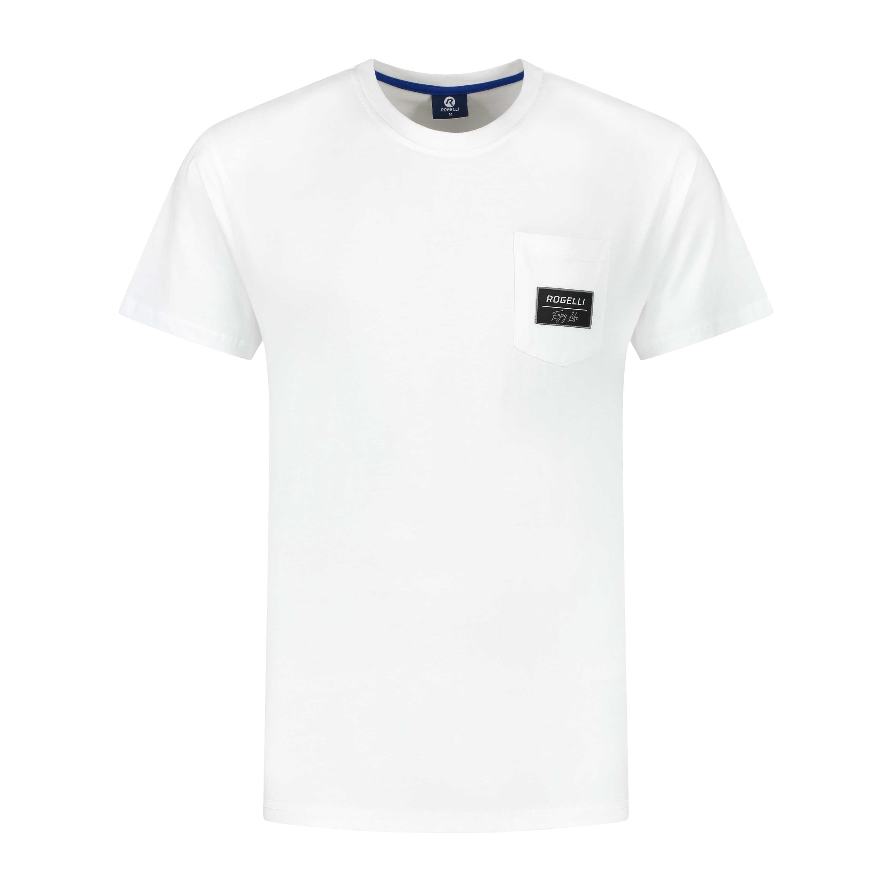 Enjoy Life Pocket T-shirt Men - White