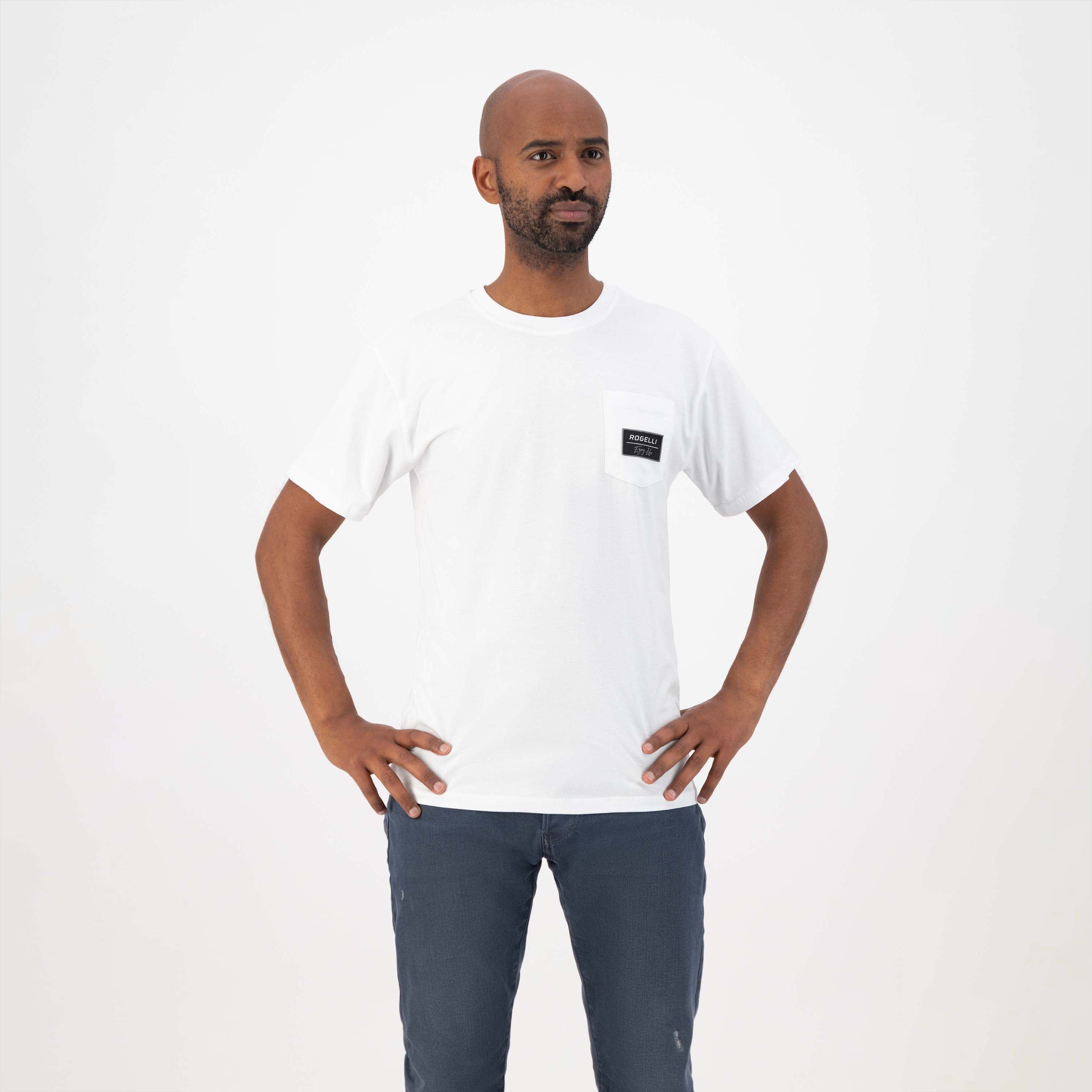Enjoy Life Pocket T-shirt Men - White