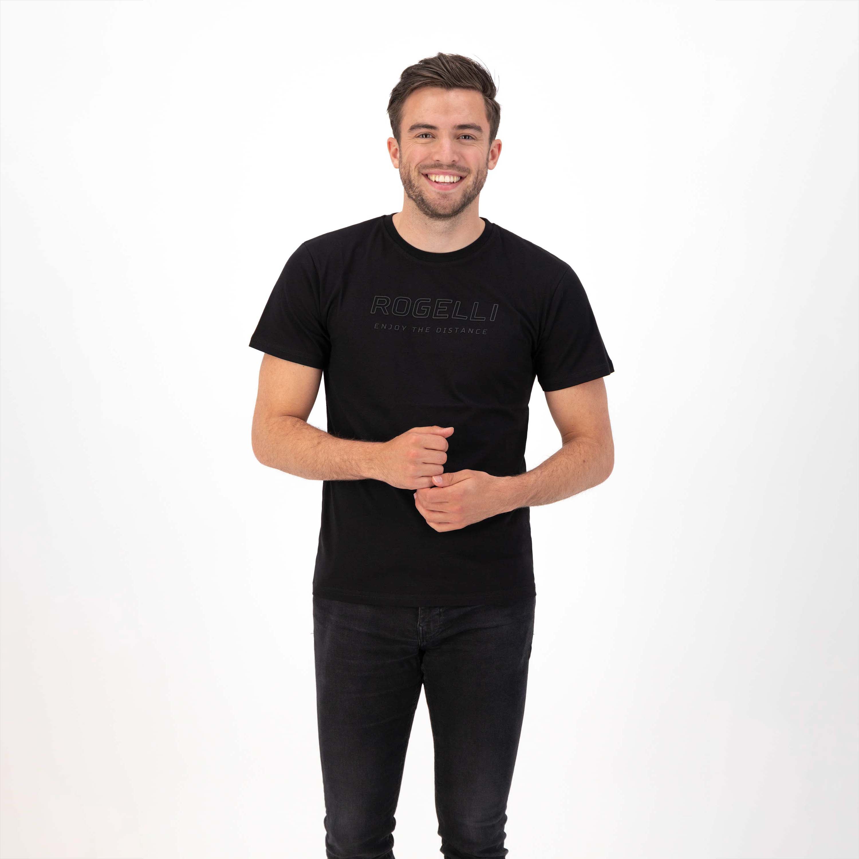 Core Running top long sleeve 1/2 zip Men - Black